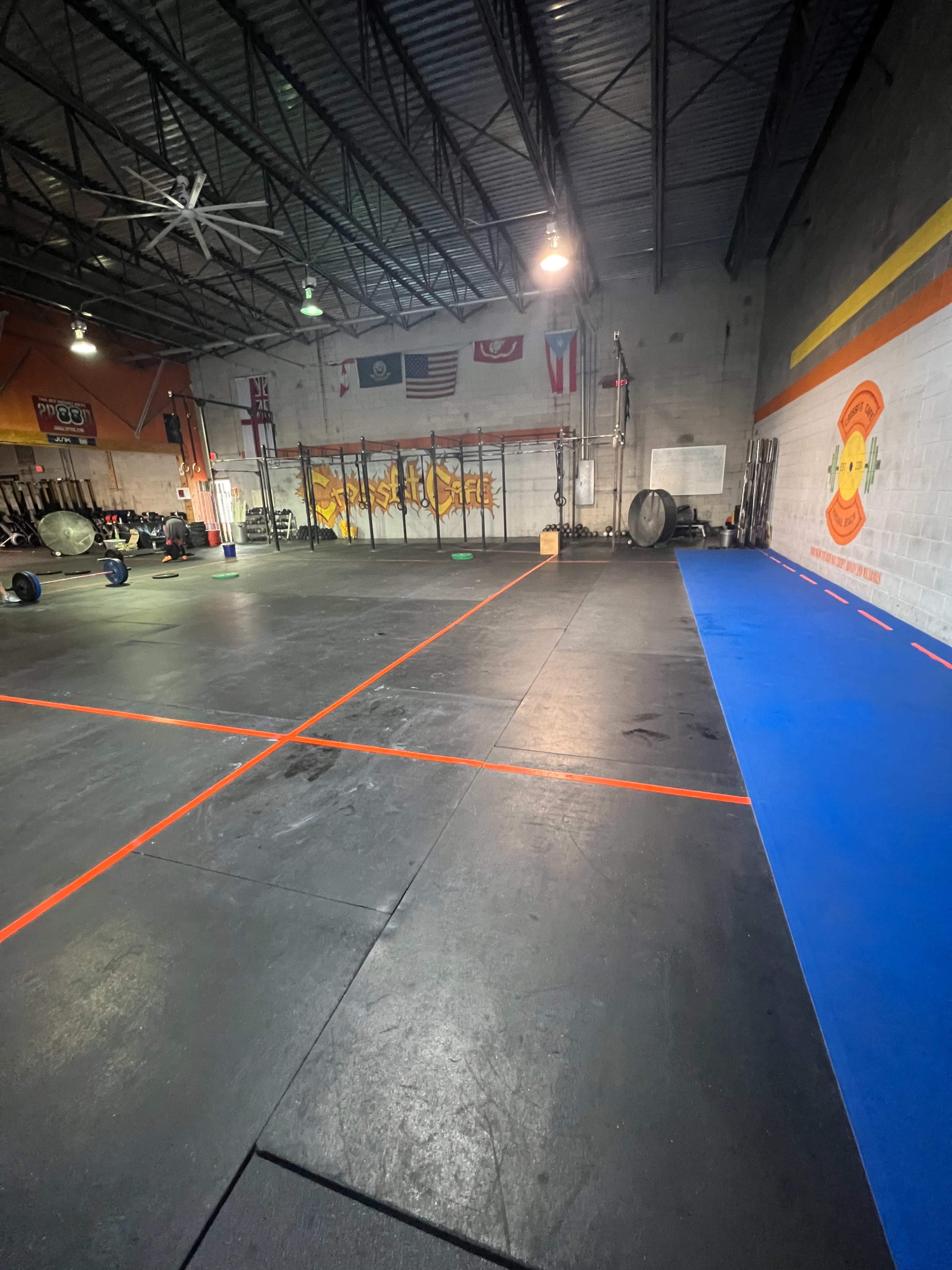 We are located in a warehouse facility.  The gym is an old school gym that has a clean yet rustic / grungy style setting. Image in North Virginia Beach, Virginia Beach, VA