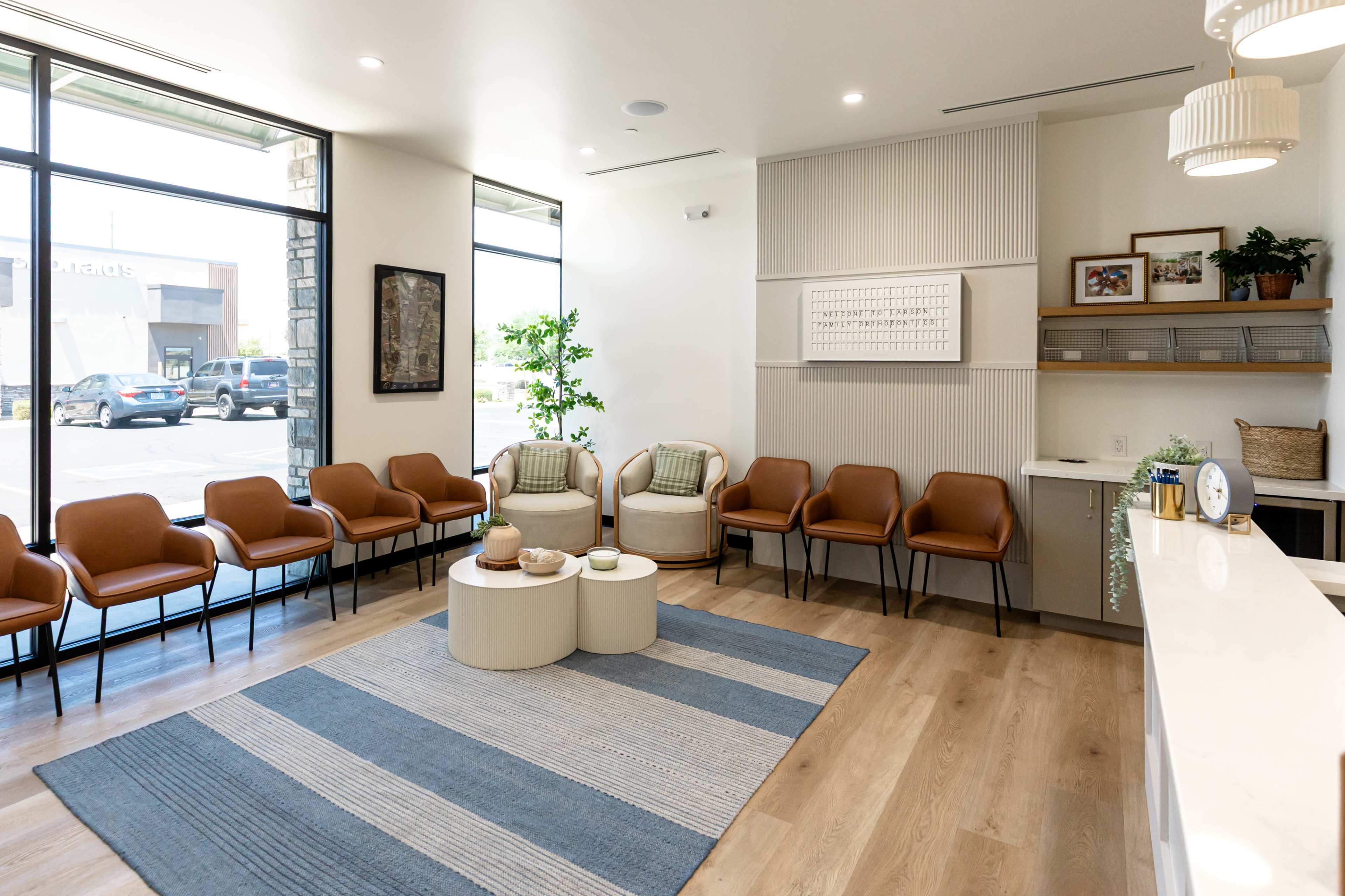 Orthodontic Office with modern comfortable waiting room. Image in Gilbert, Gilbert, AZ