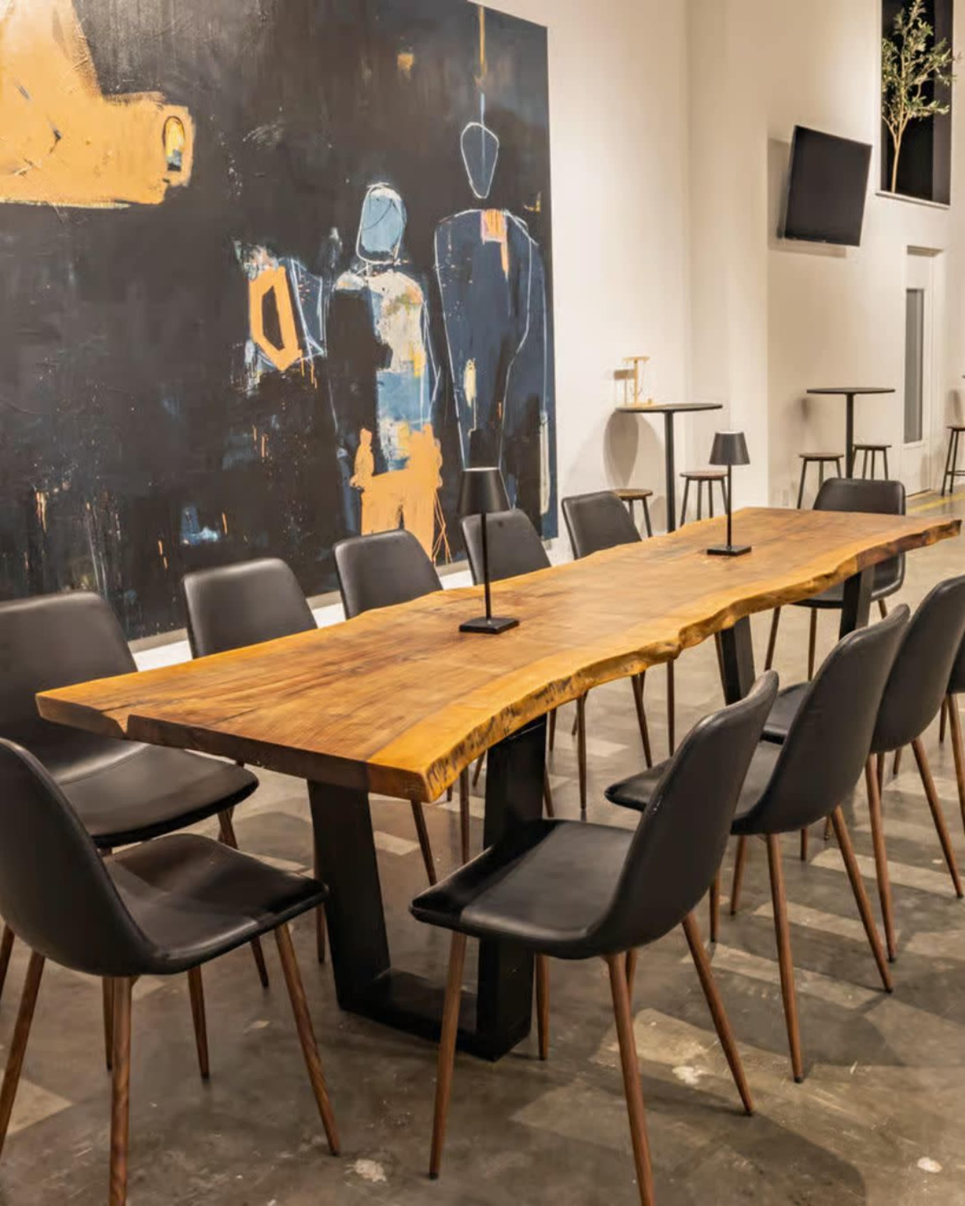 Where downtown energy meets rustic smoke. Image in Showplace Square, San Francisco, CA