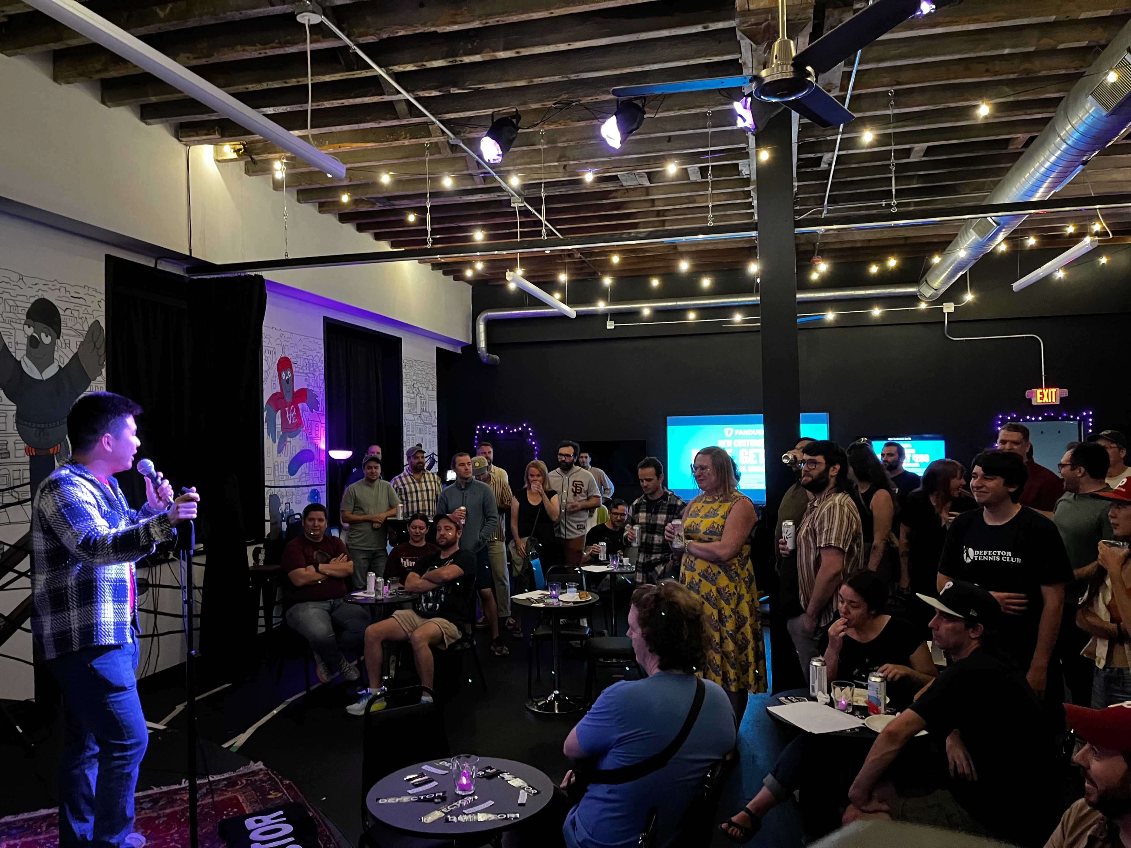 Downtown loft style event space with stage Image in Center City, Philadelphia, PA