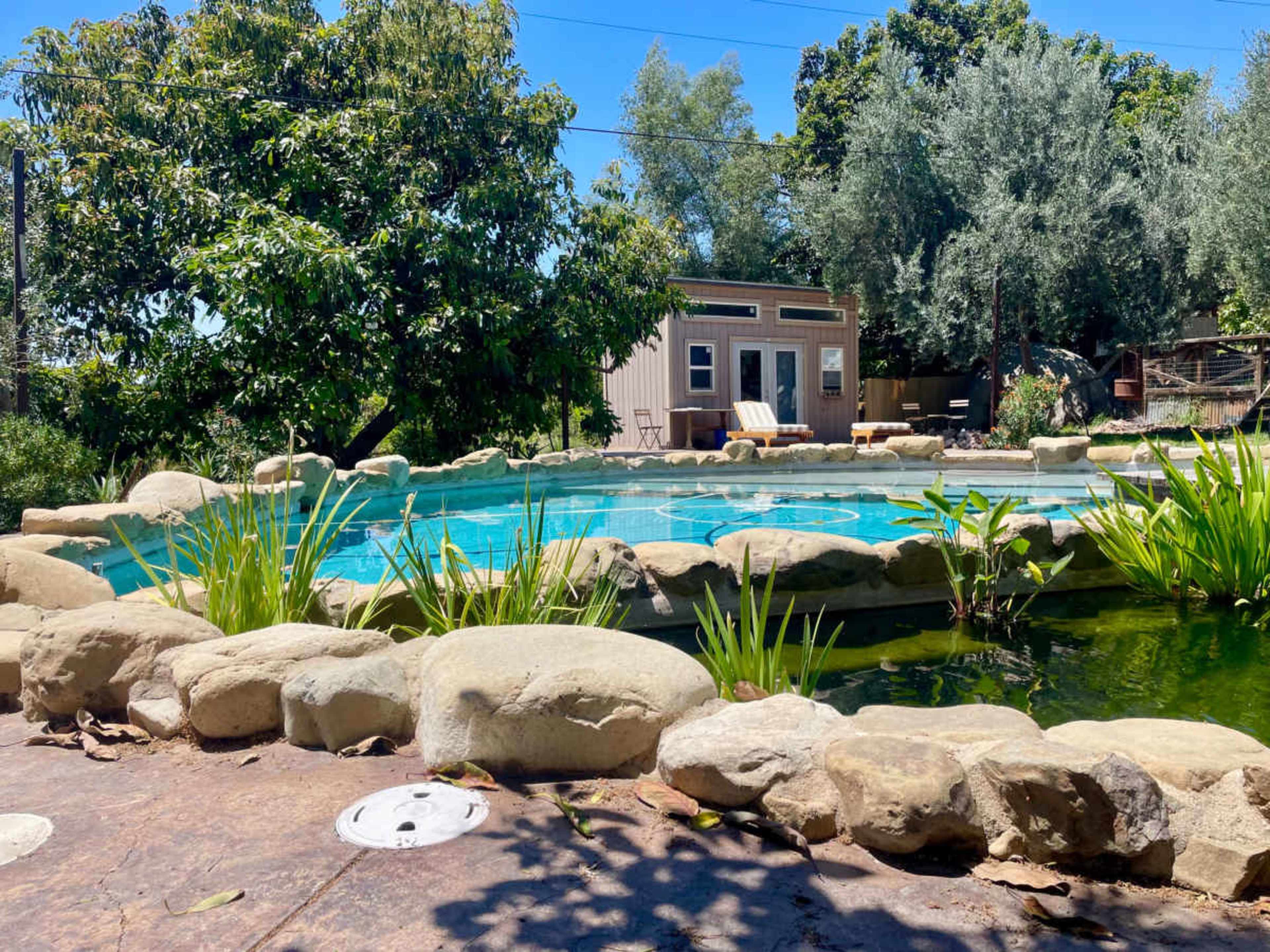 Stunning food forest event space on a river Image in , Fillmore, CA
