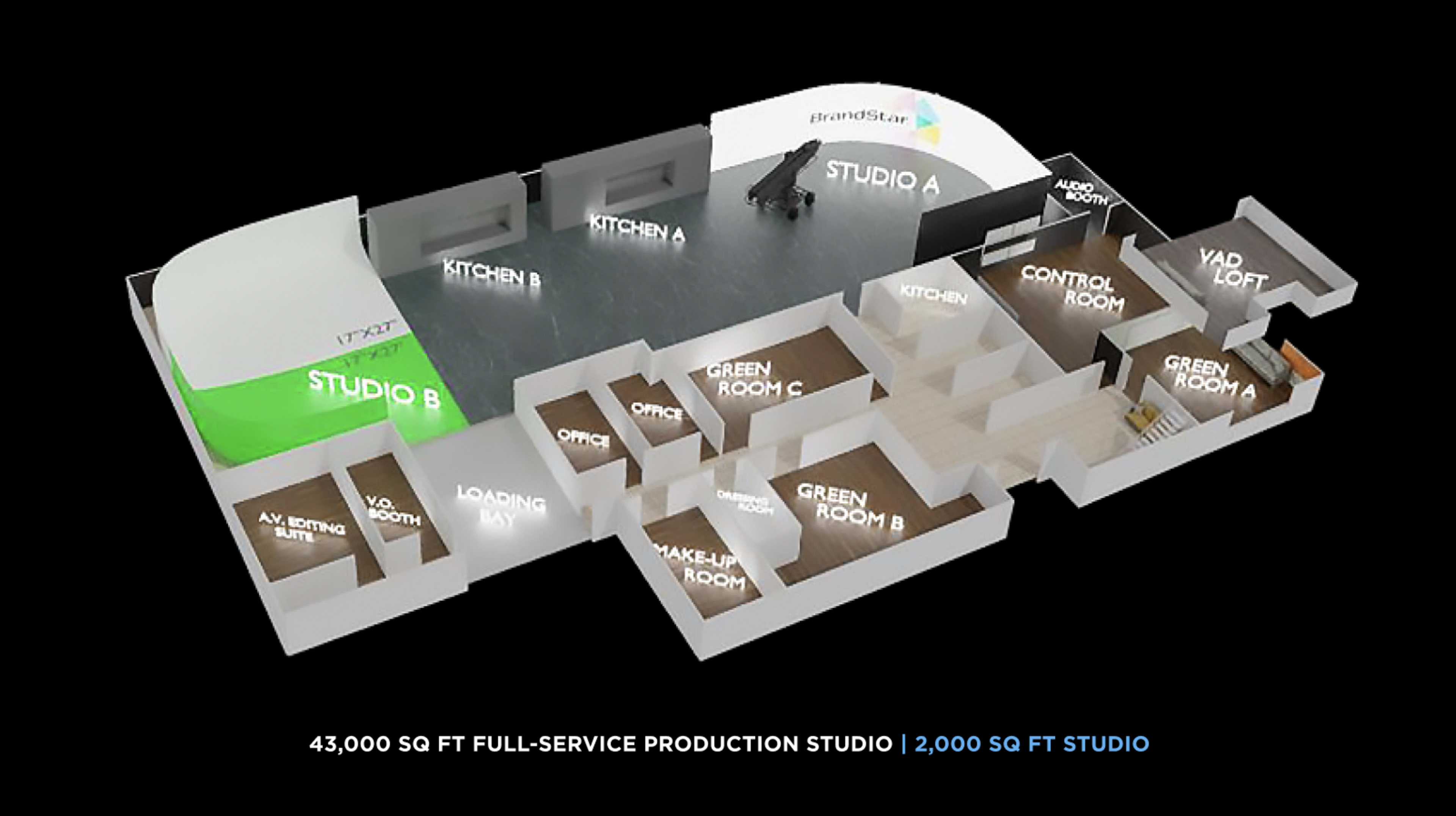 LED Stage Studio with 3 Green Rooms in Deerfield Beach, FL Image in Deerfield Beach, Deerfield Beach, FL