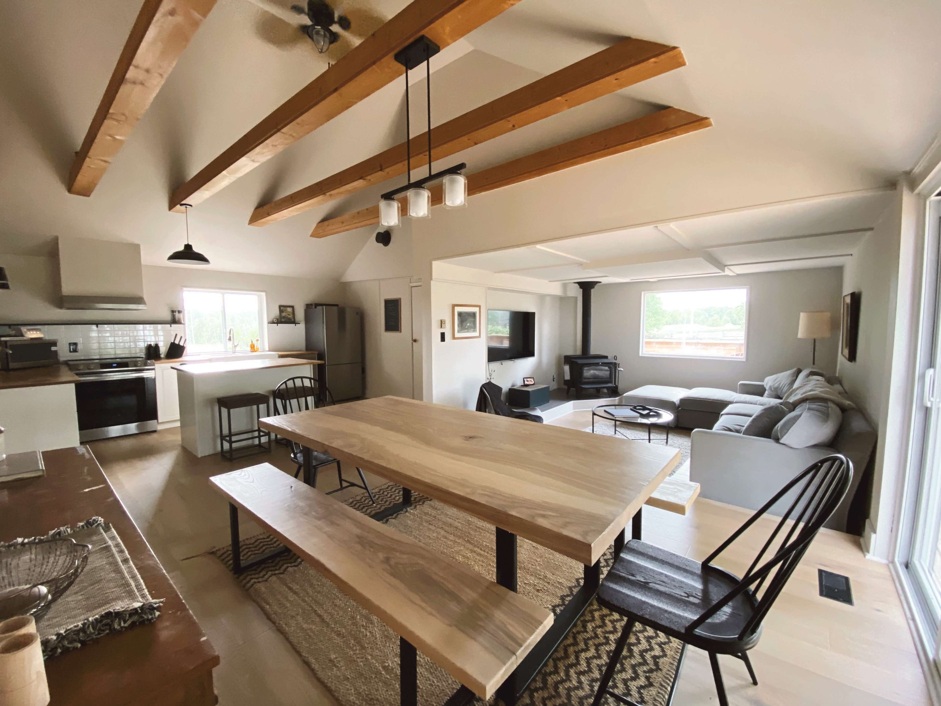 Modern Farmhouse with Private Lake, Barn and Farmland Image in Grey Highlands, Priceville, ON