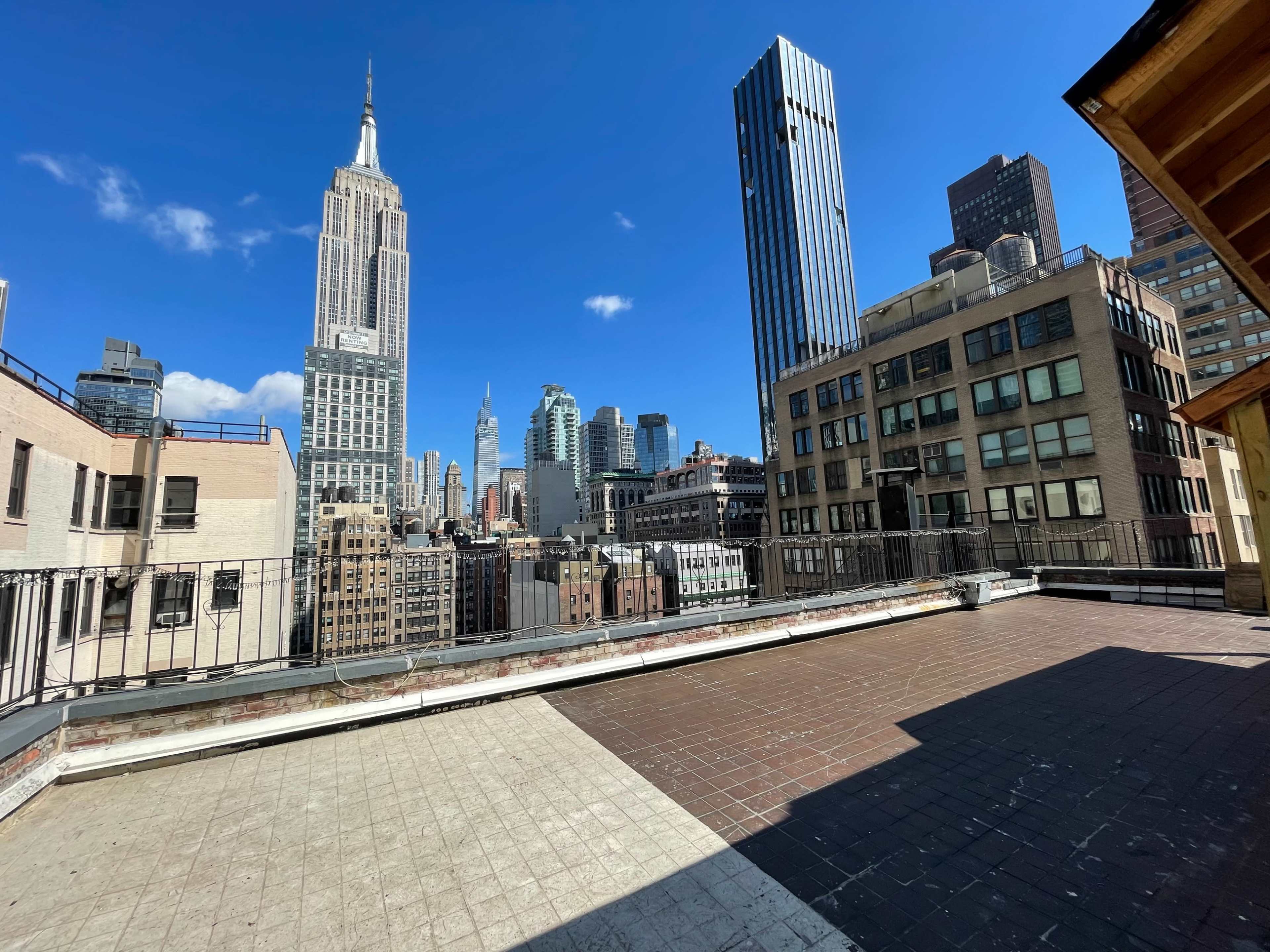 Iconic NYC Rooftop Event Space with Empire State Views – Perfect for Productions & Private Events Image in Midtown Manhattan, NEW YORK, NY
