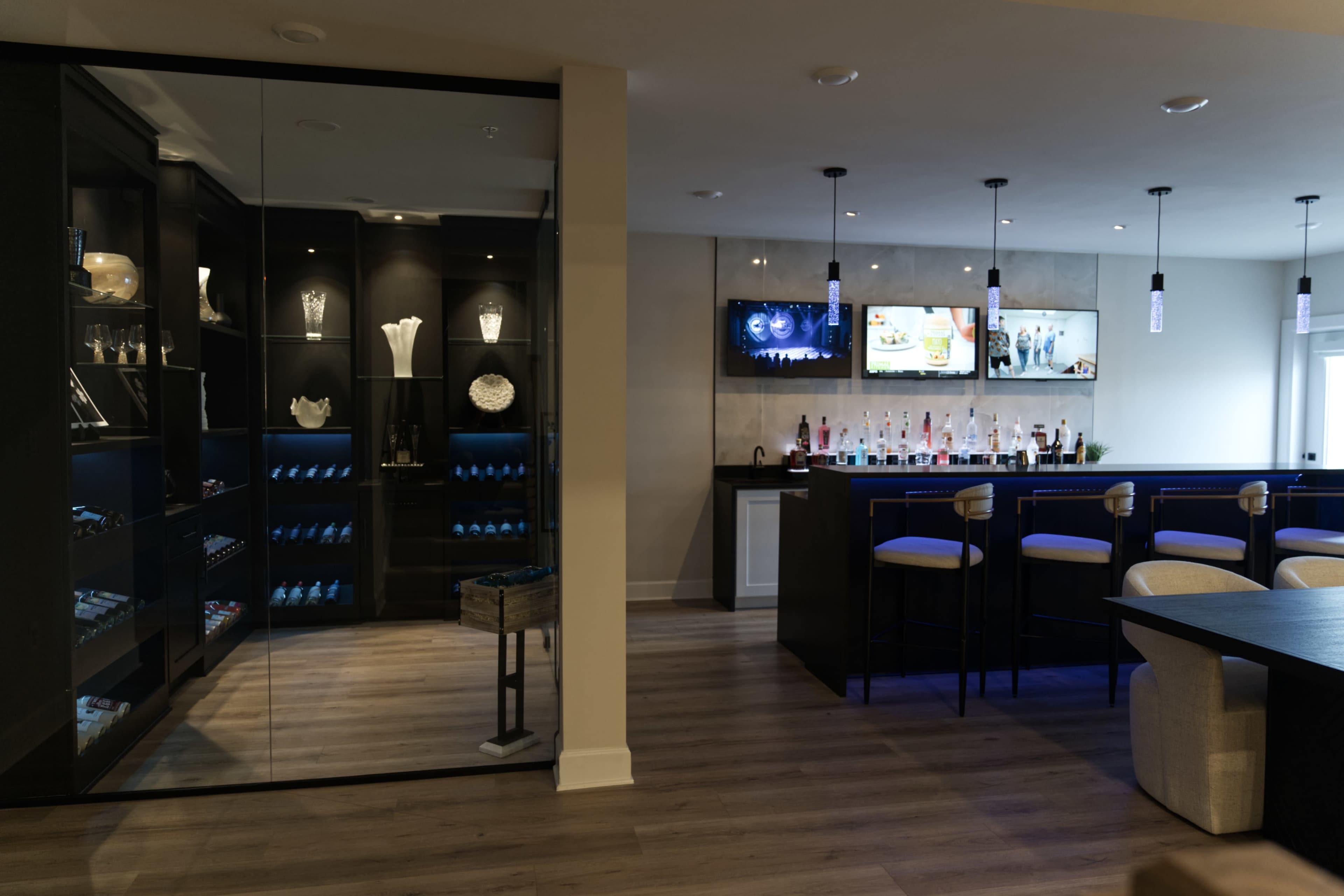 Modern Luxury Lounge with Wine Room – Perfect for Intimate Events Image in Greater Upper Marlboro, Bowie, MD