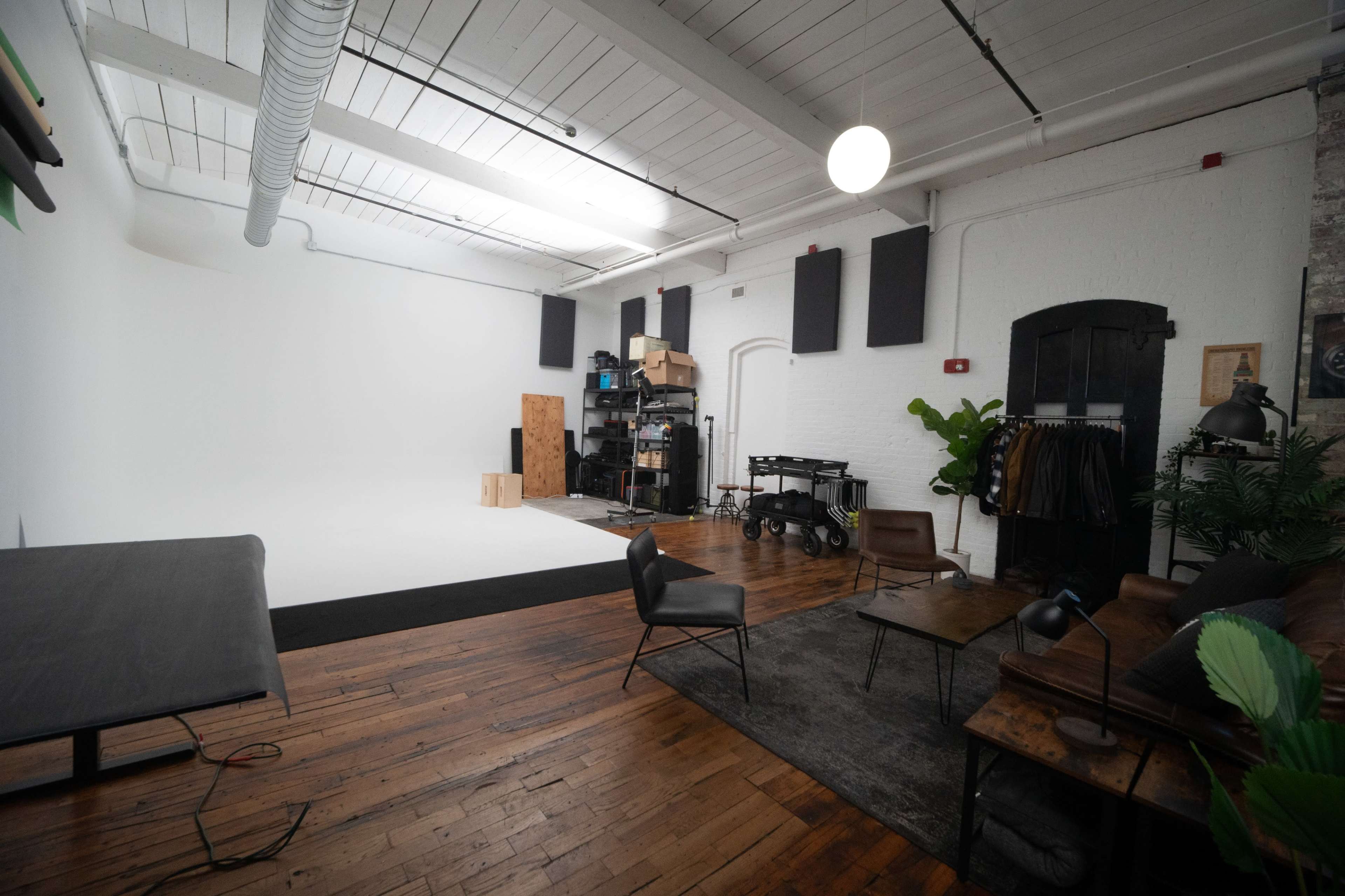 Mill Building Industrial Studio with 32ft Cycle Wall Image in Pawtucket, Pawtucket, RI