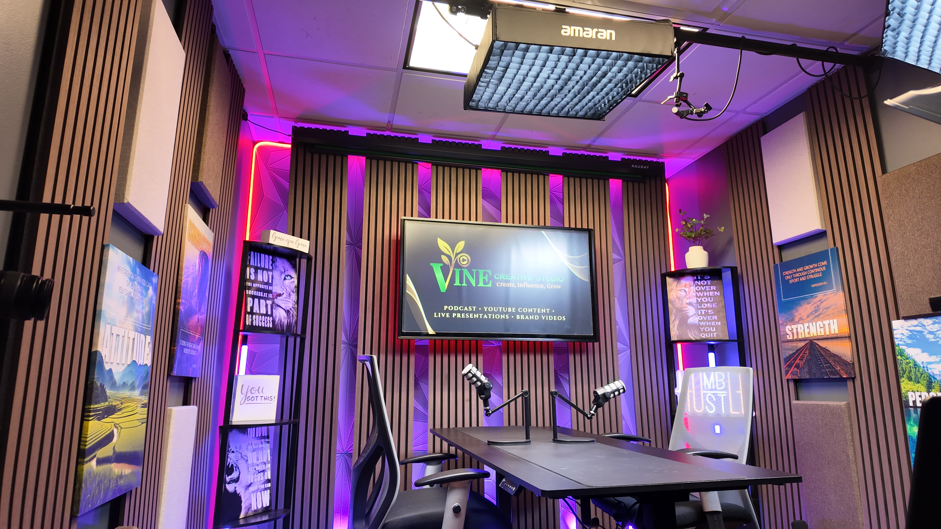 Professional 4-Camera Video Studio | Podcast & YouTube Recording Image in Hempstead, Valley Stream, NY