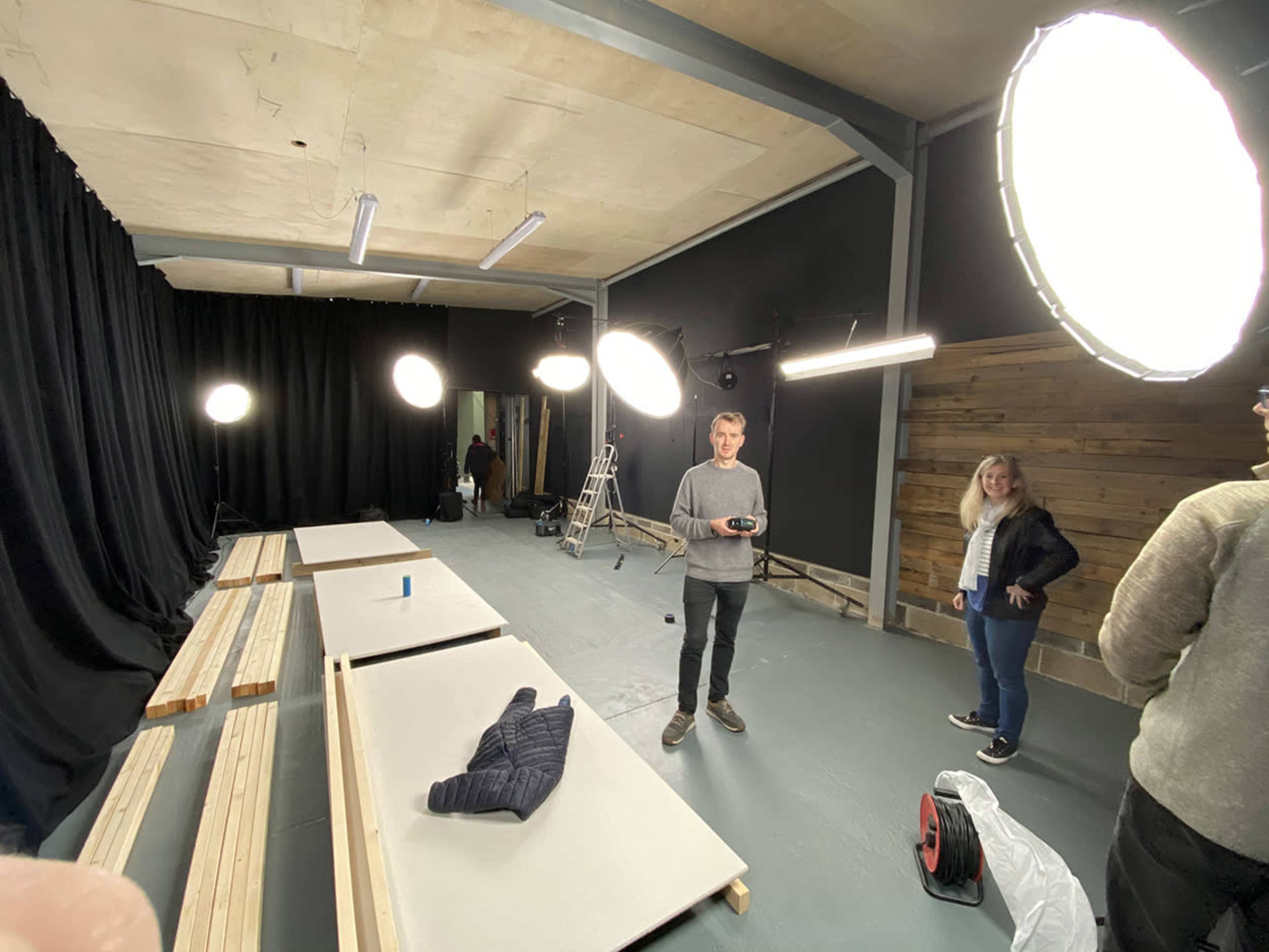 Film Studio With Cyclorama, Blackout and Soundproofed Image in Pampisford, cambridge, ENG