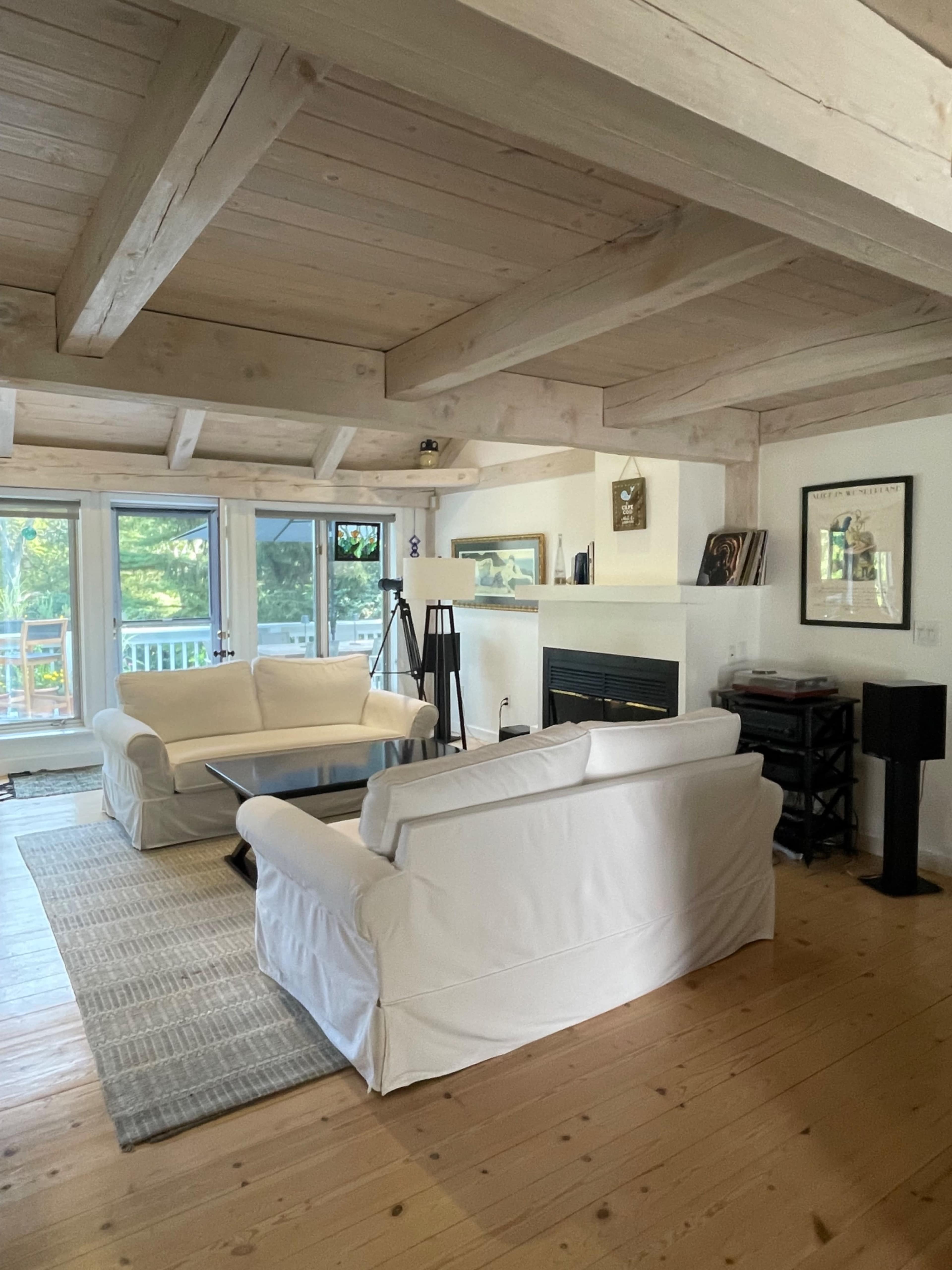 Light-filled, Lakefront Home with Extensive Beautiful Yard and Gardens Image in Mashpee, Mashpee, MA