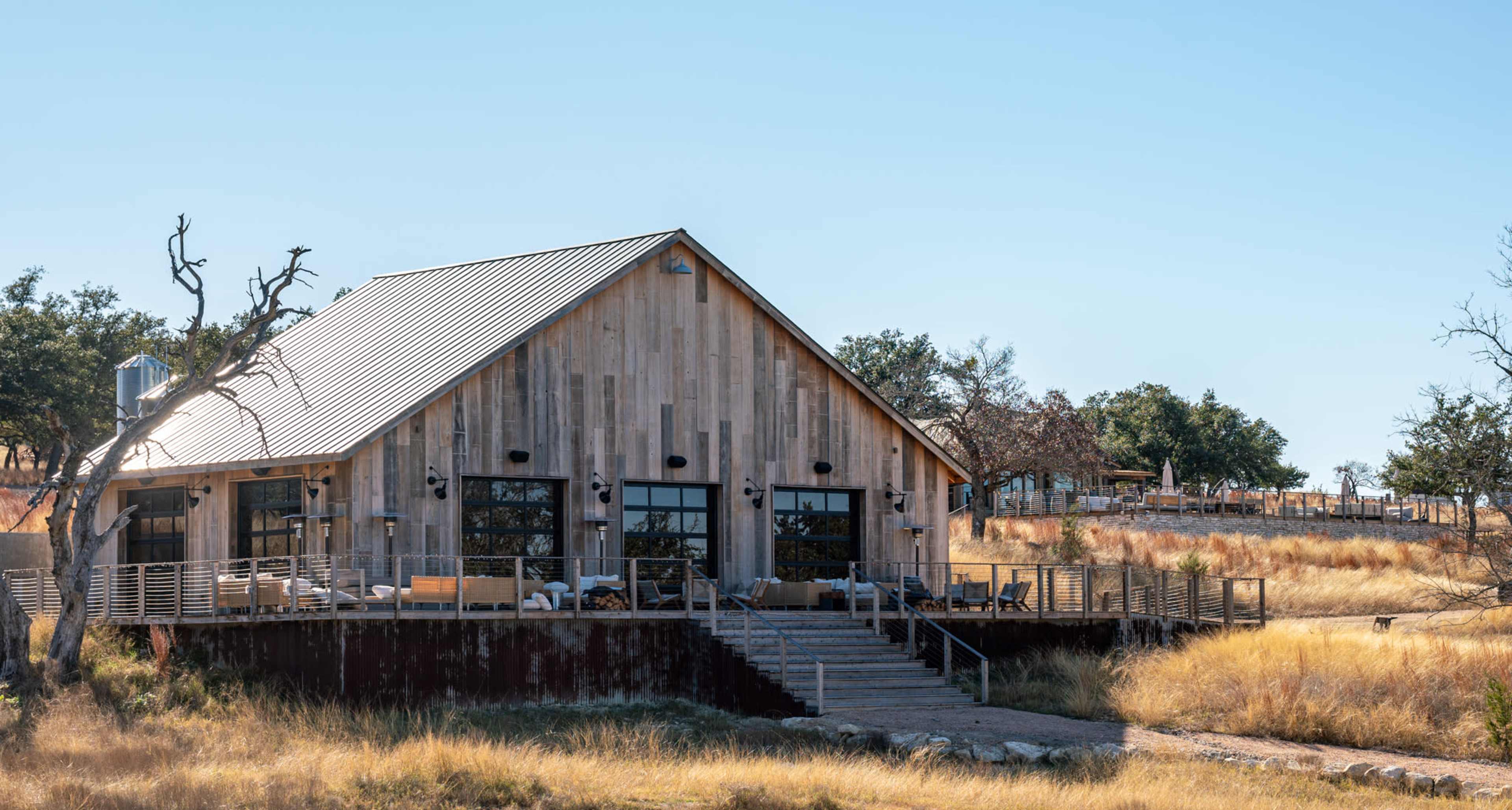 Rustic-Chic Event Barn with Hill Country Views Image in , Stonewall, TX