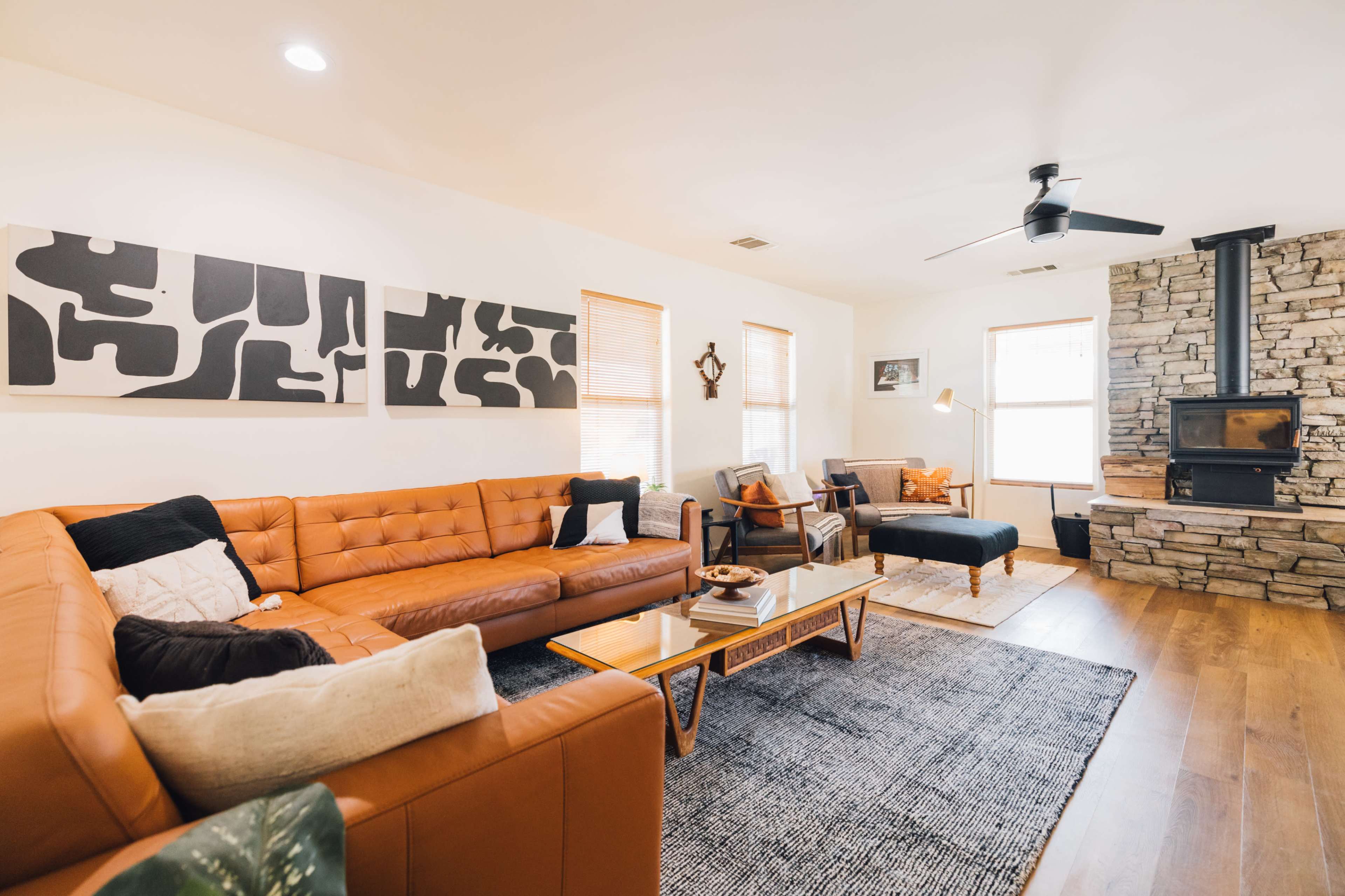 Art-Filled Desert Ranch Home with 7.7 Acres of Secluded Desert Image in , Yucca Valley, CA