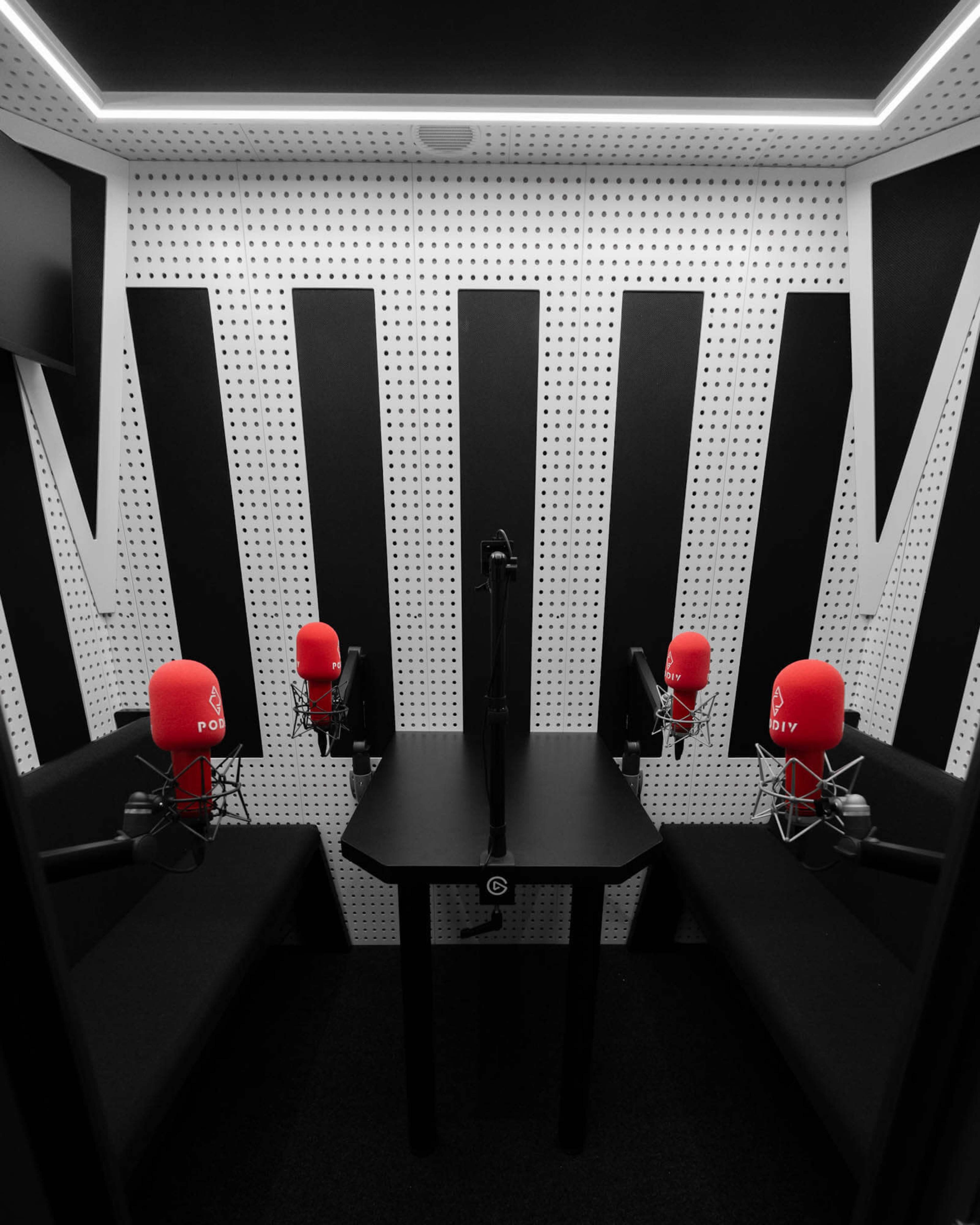 Das Podcast Studio Berlin für hochwertige Audio- und Video-Podcasts nähe Südkreuz Bild in Schöneberg, Berlin, 