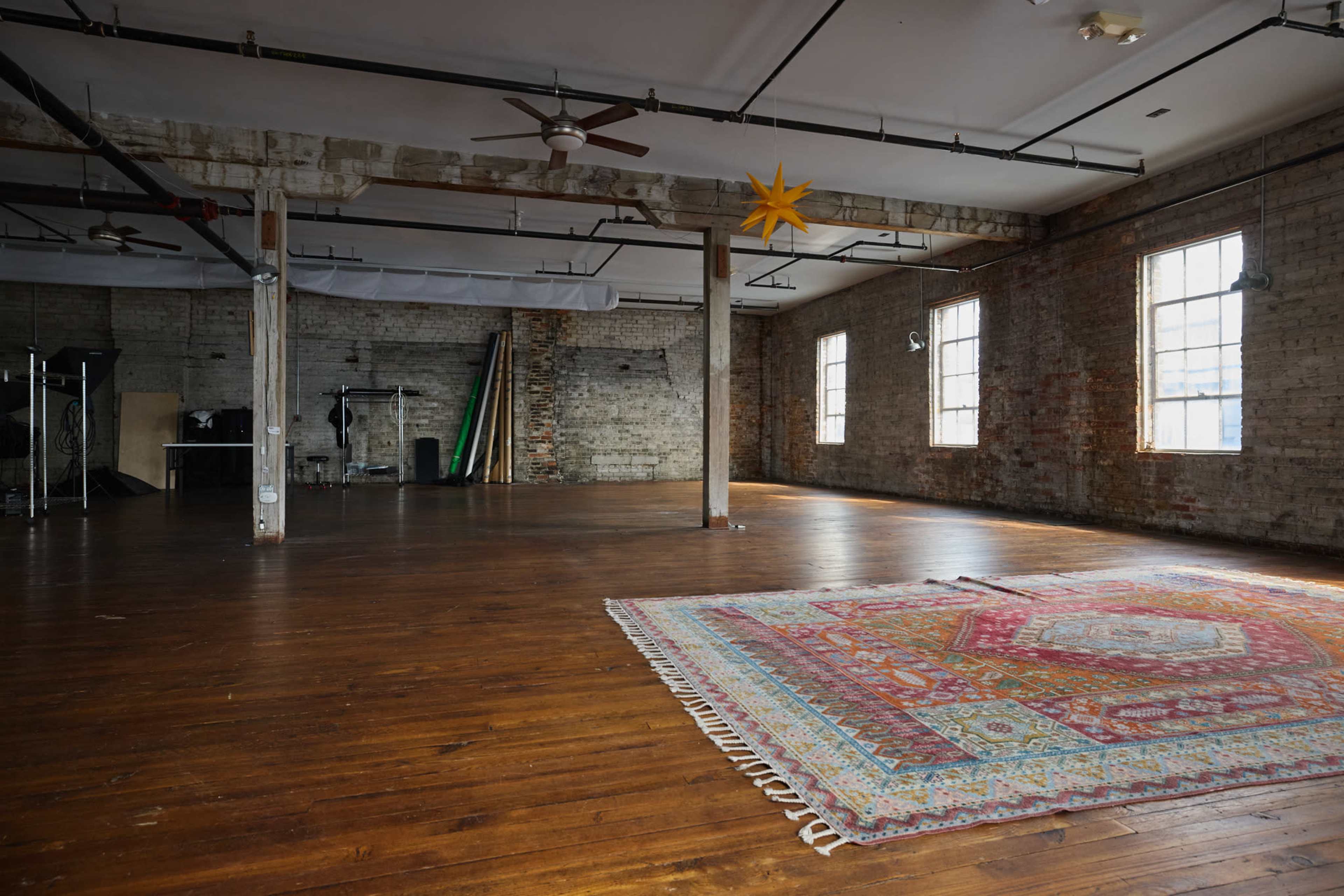Historic Loft Photo Studio with Natural Light and Beautiful Exposed Brick Image in Burlington, Burlington, NC