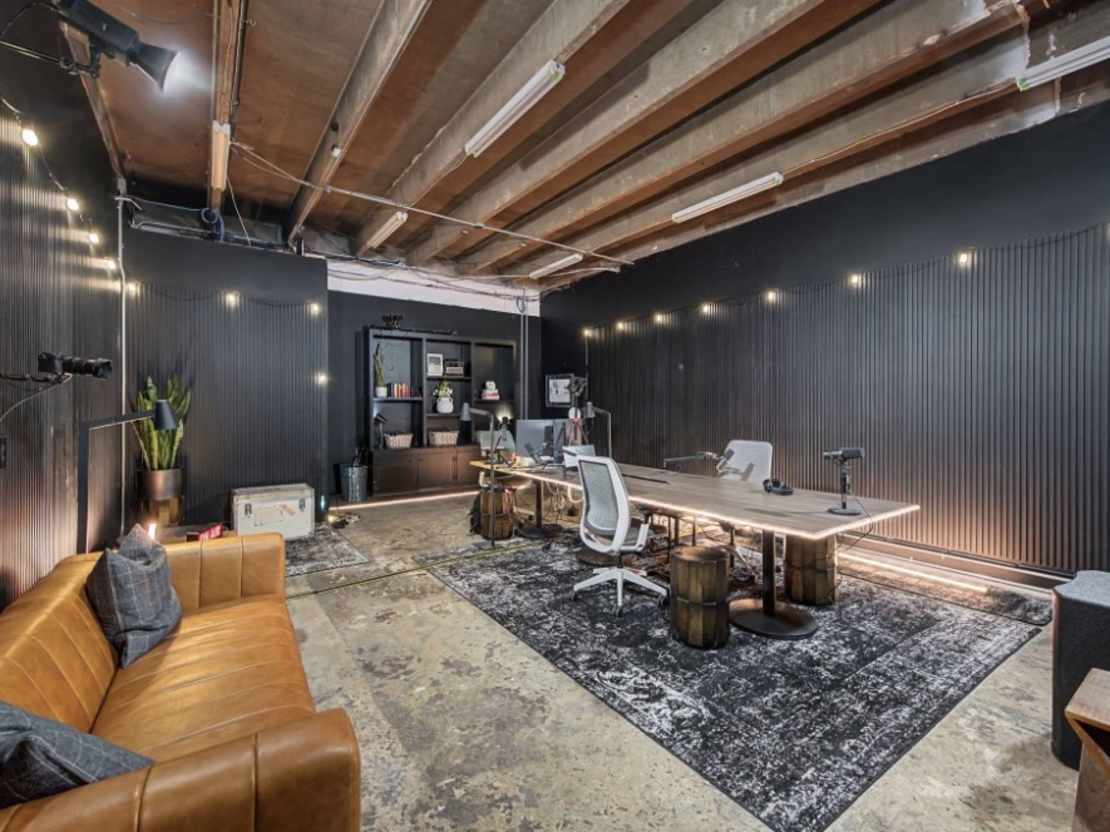 Podcast Studio with Tech