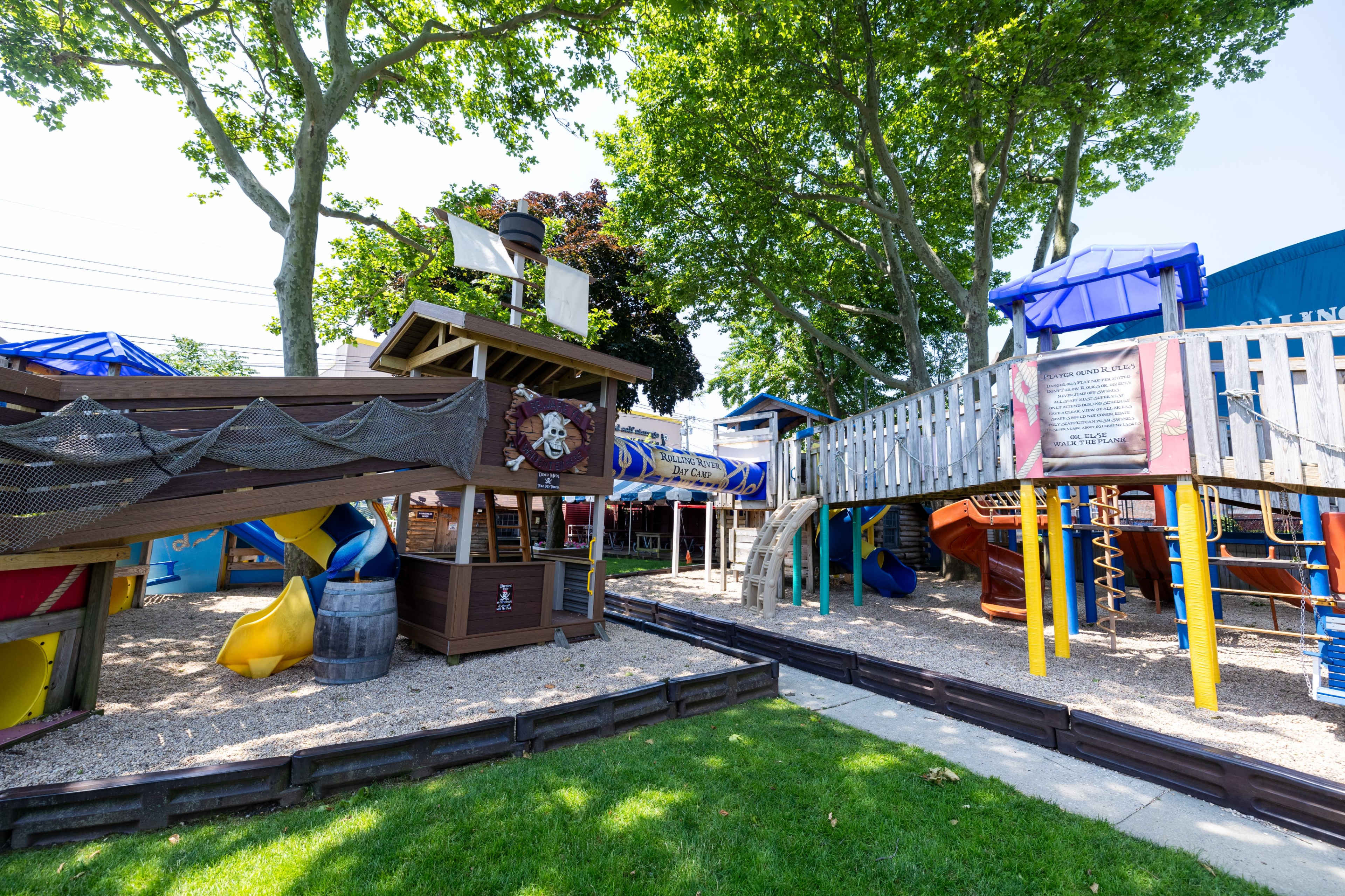 Interactive Pirate Themed Playground Image in Hempstead, East Rockaway, NY