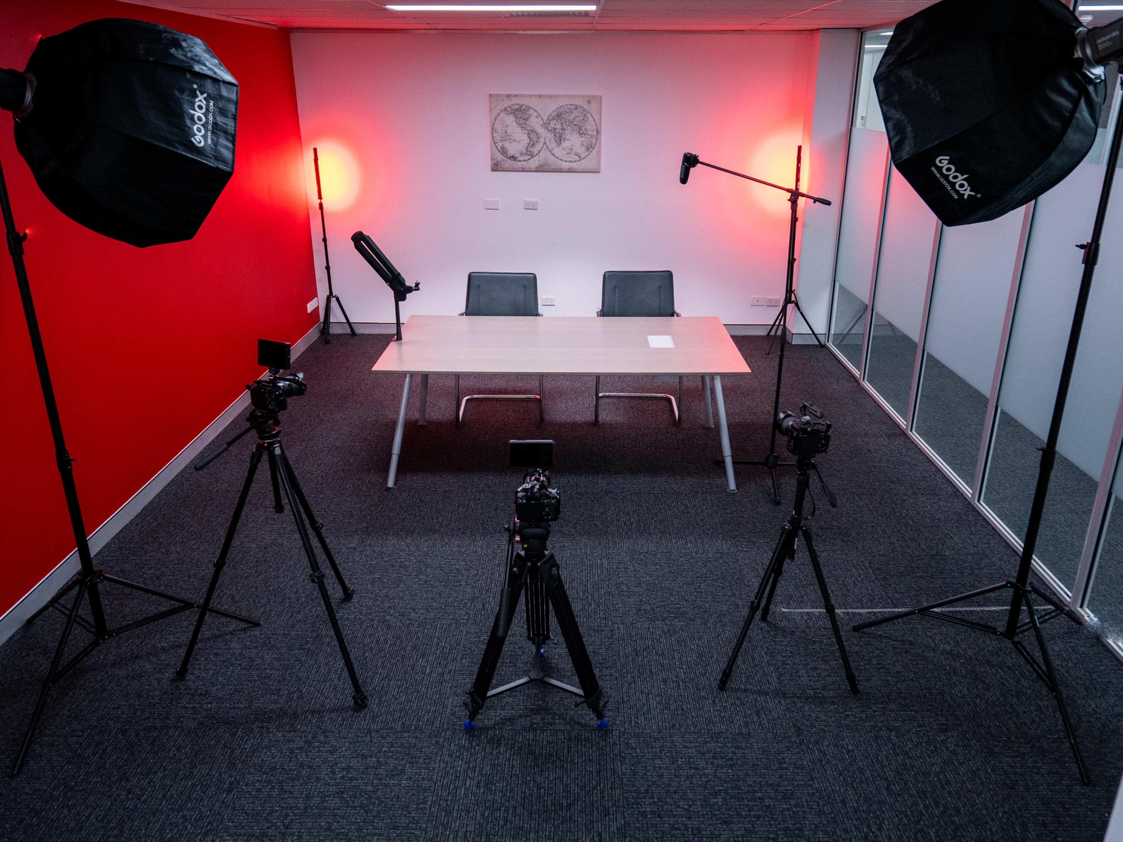 Reeze Media Podcast and Video Studio Image in Camellia, Rosehill, NSW