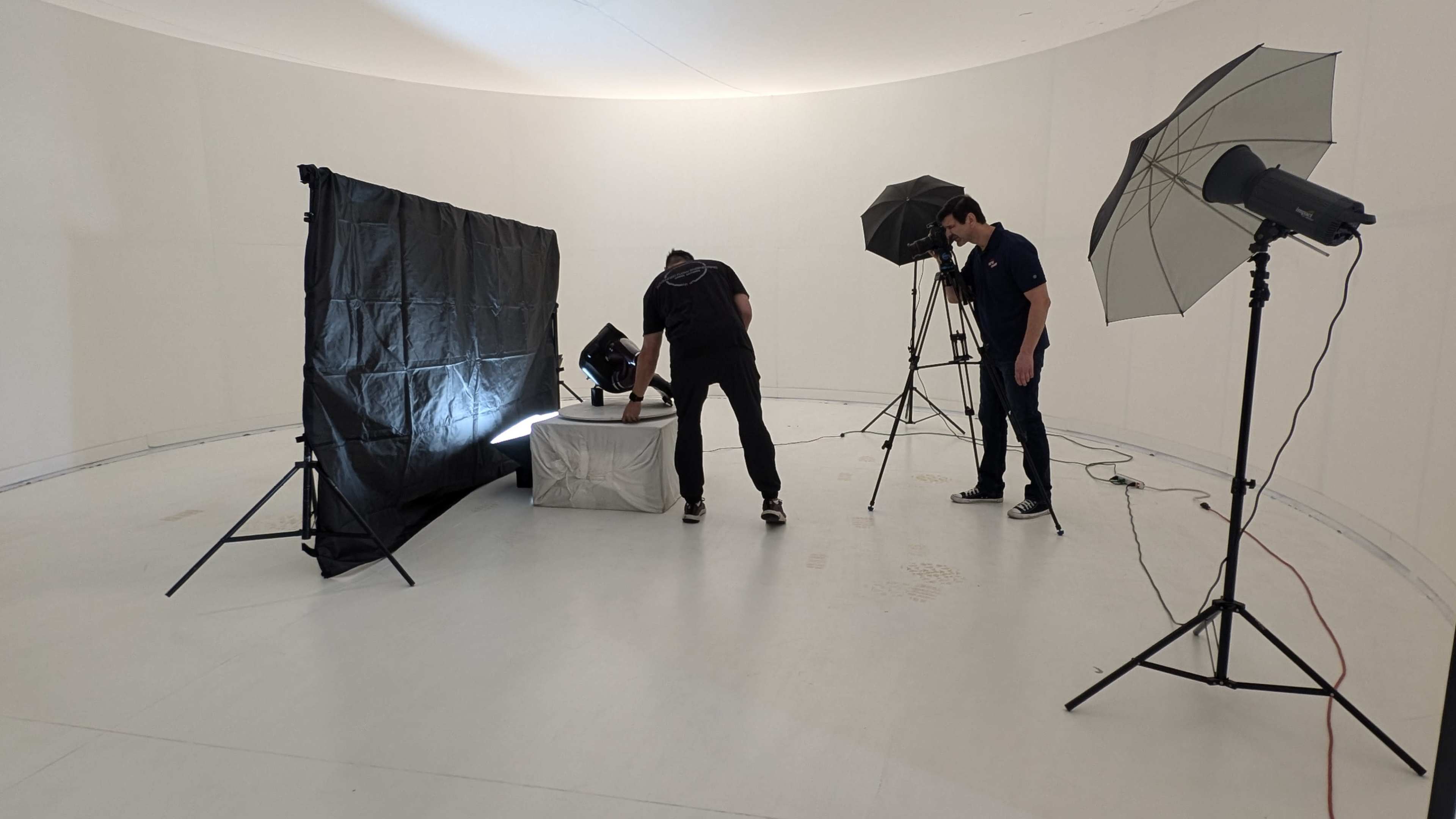 360 Degree Photo Booth with Warehouse Space Image in Corona, Corona, CA