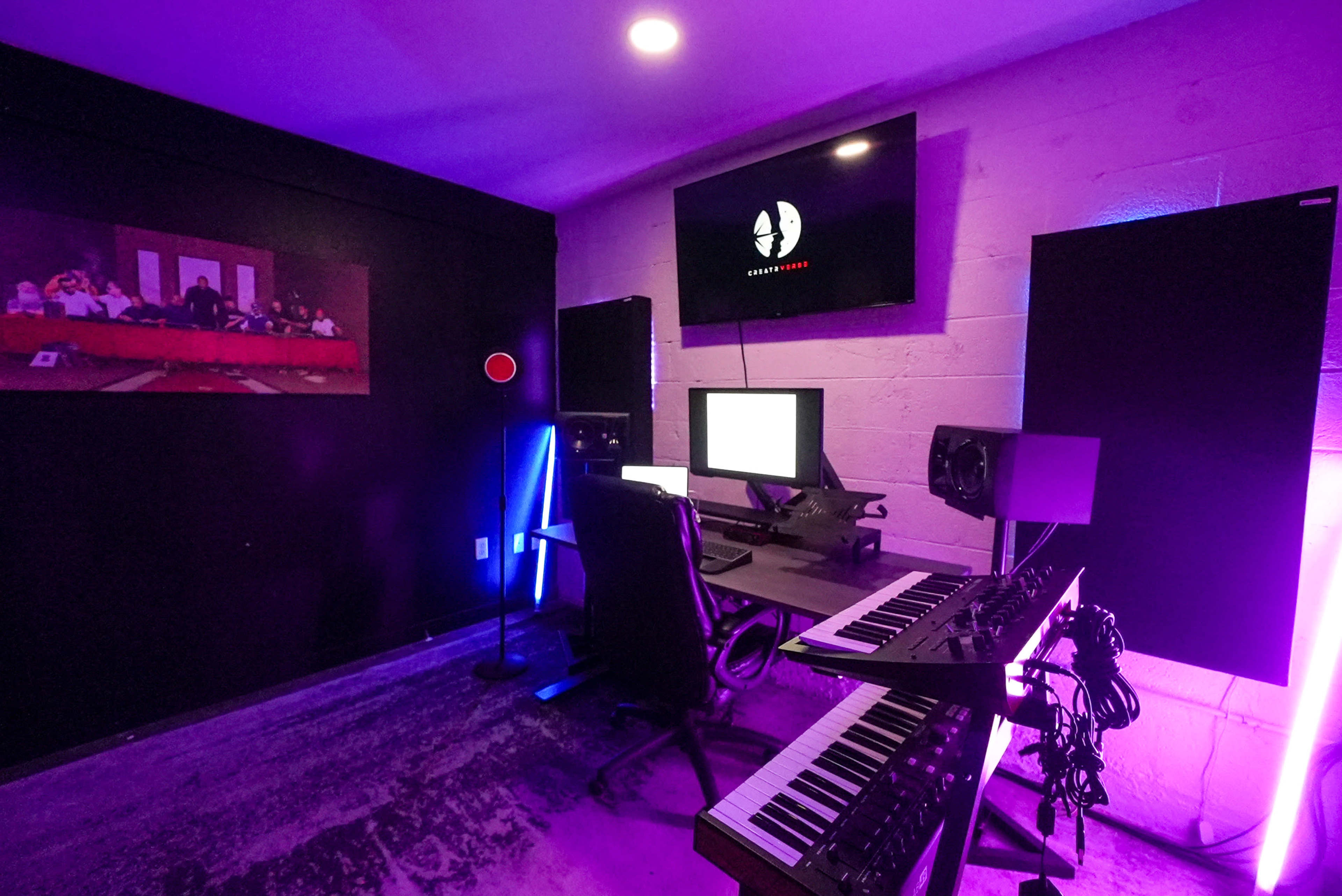 "NEW" Fully Equipped Recording Studio located in the Dallas Image in Design District, Dallas, TX