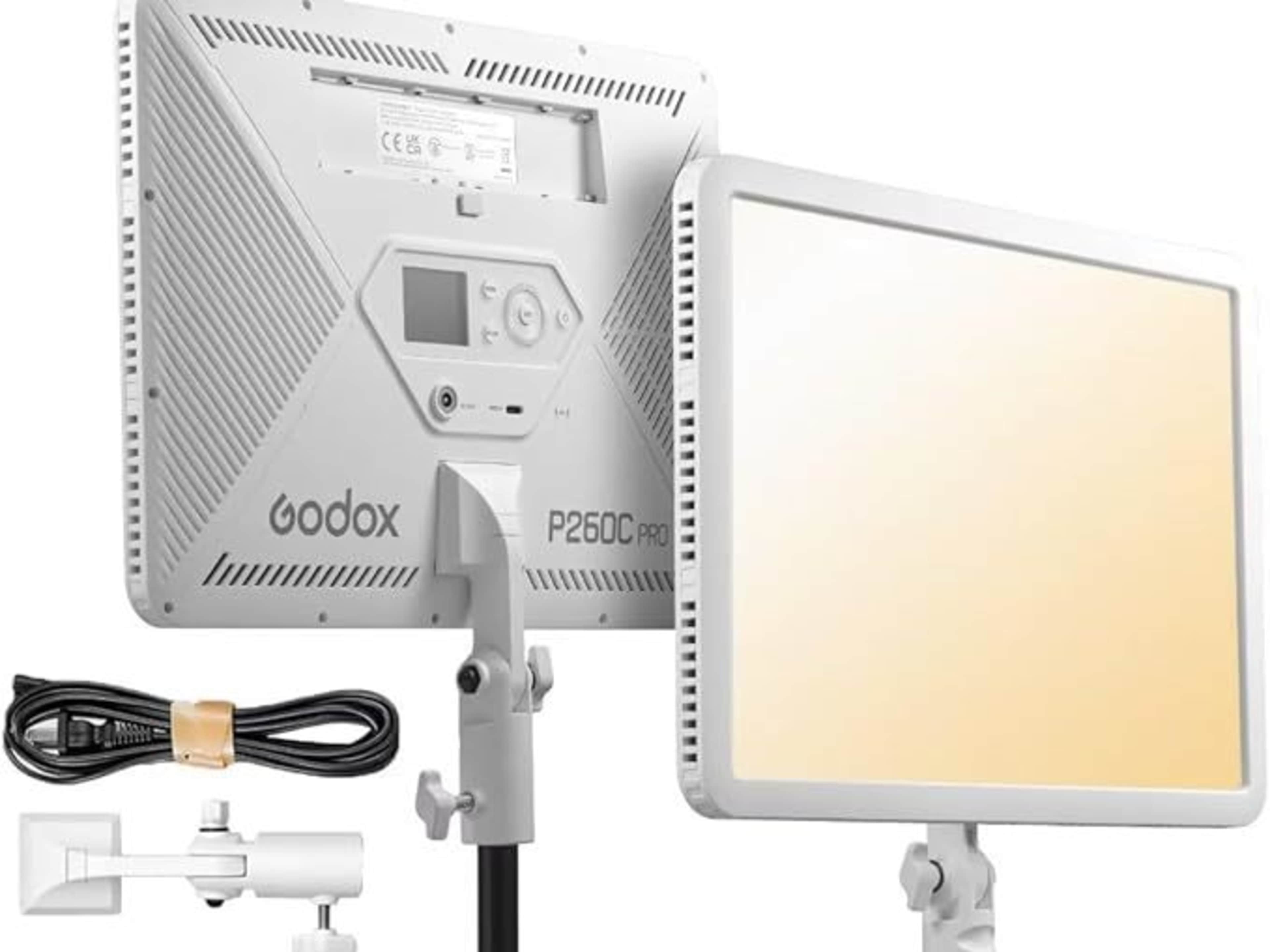 Godox P260C Pro LED Video Panel Light 45W