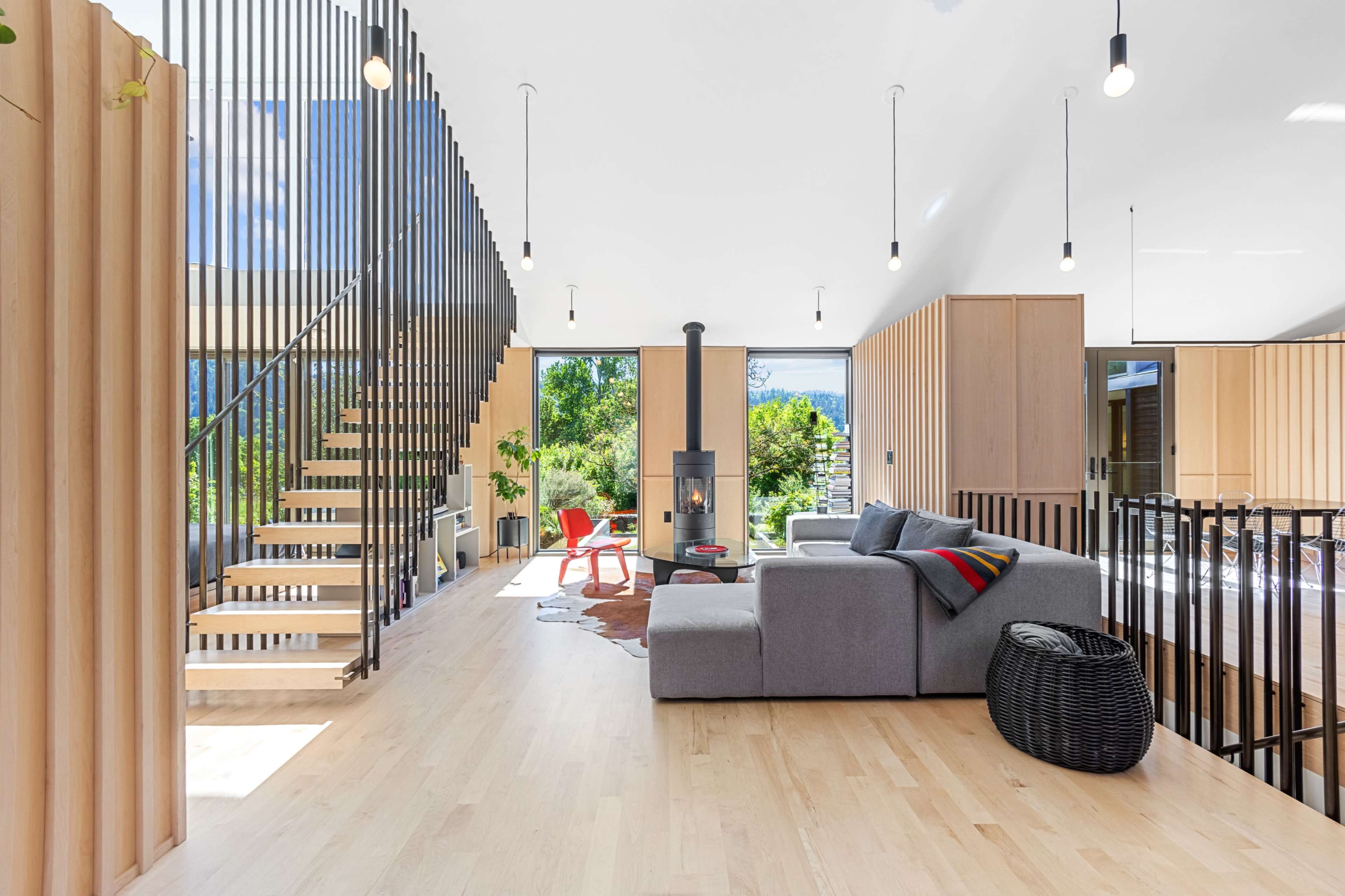 Gradient House | Curated Modern Home Image in Cathedral Park, Portland, OR