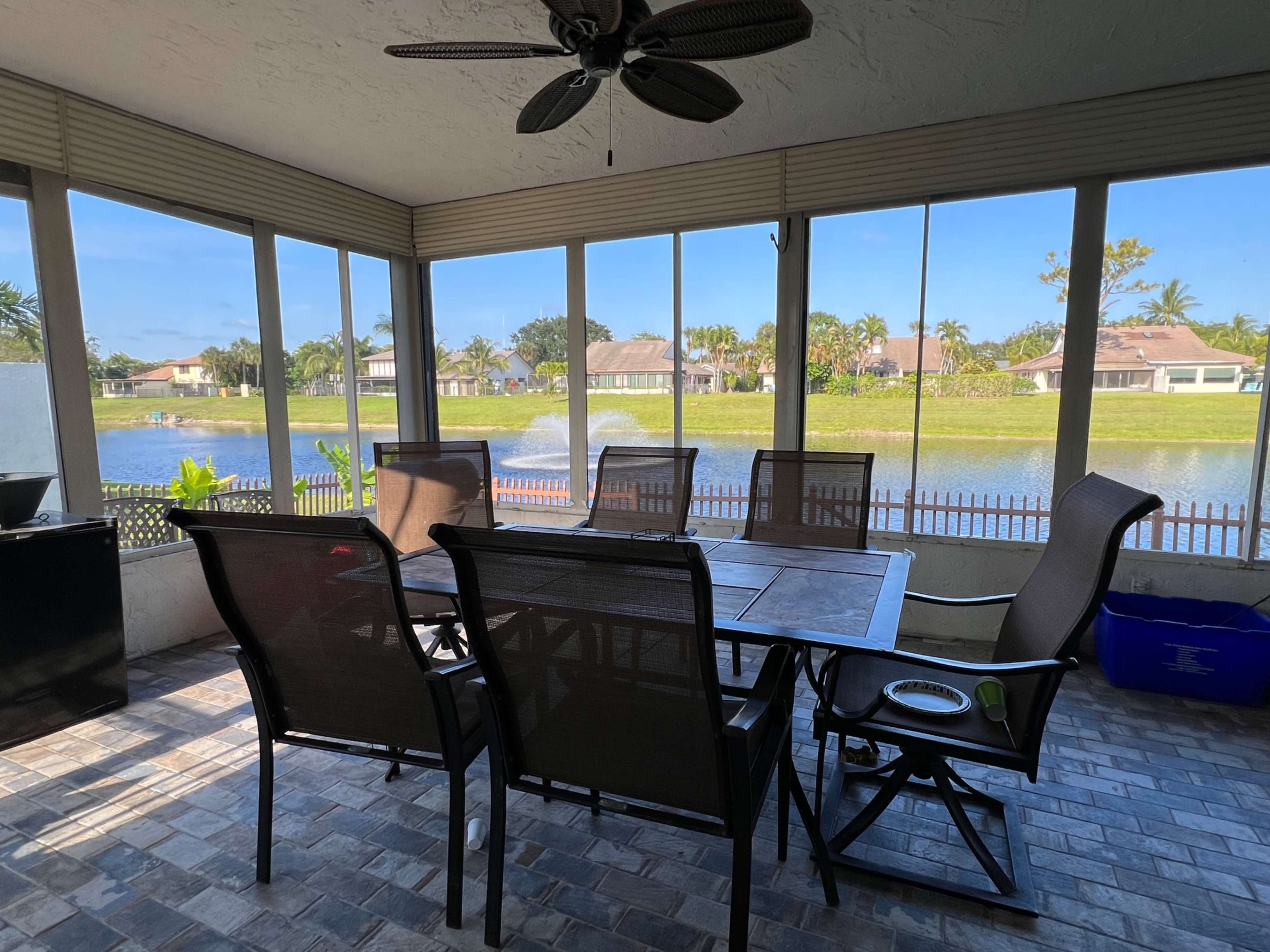 Tropical Lake Villa with Beautiful Water View Image in Delray Beach, Delray Beach, FL