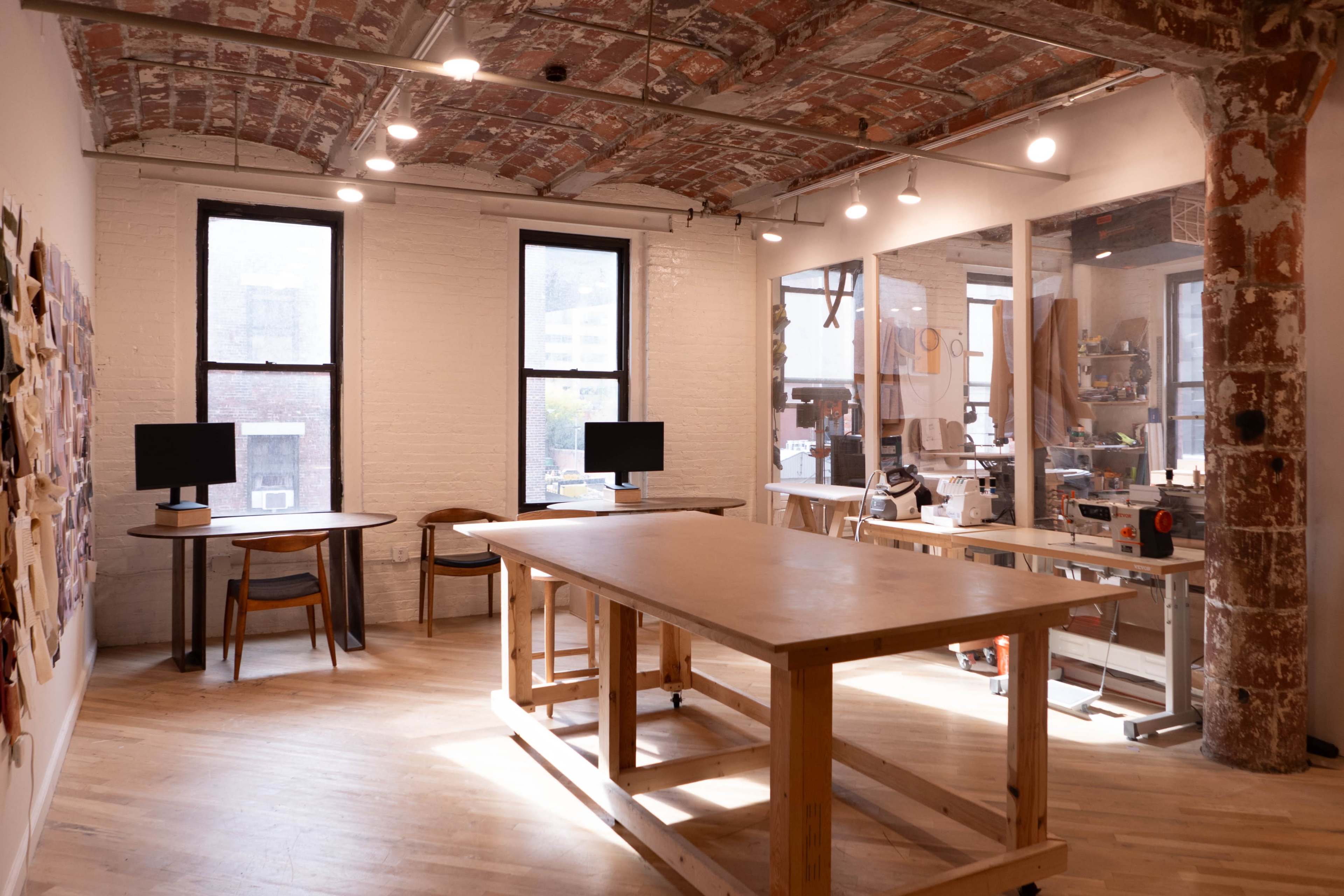 Sunny Bright Corner Studio with Wood Workshop & Design Space Image in Dumbo, BROOKLYN, NY
