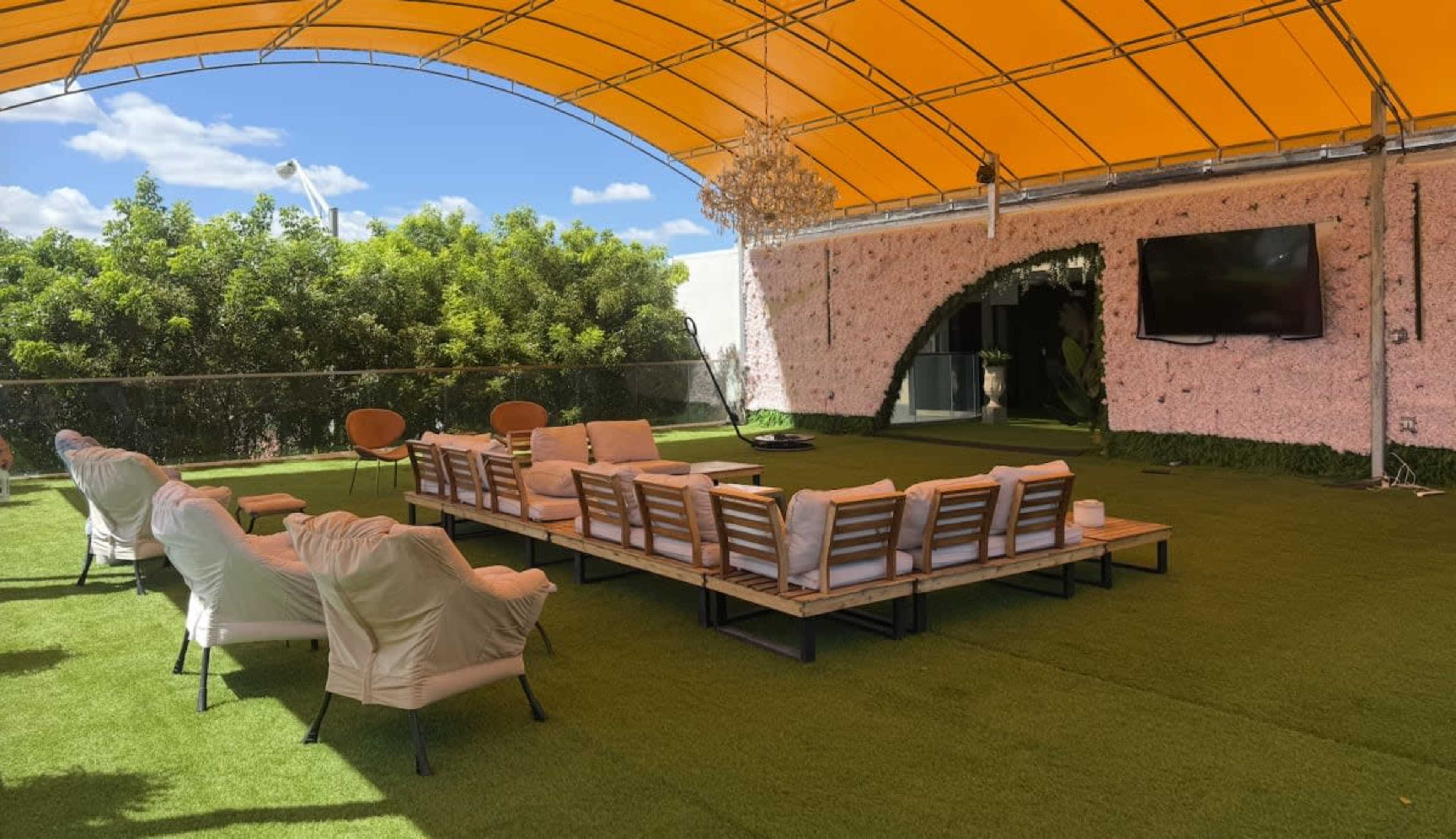 Covered Rooftop Terrace Oasis in the Heart of Miami Image in Coral Way, Miami, FL