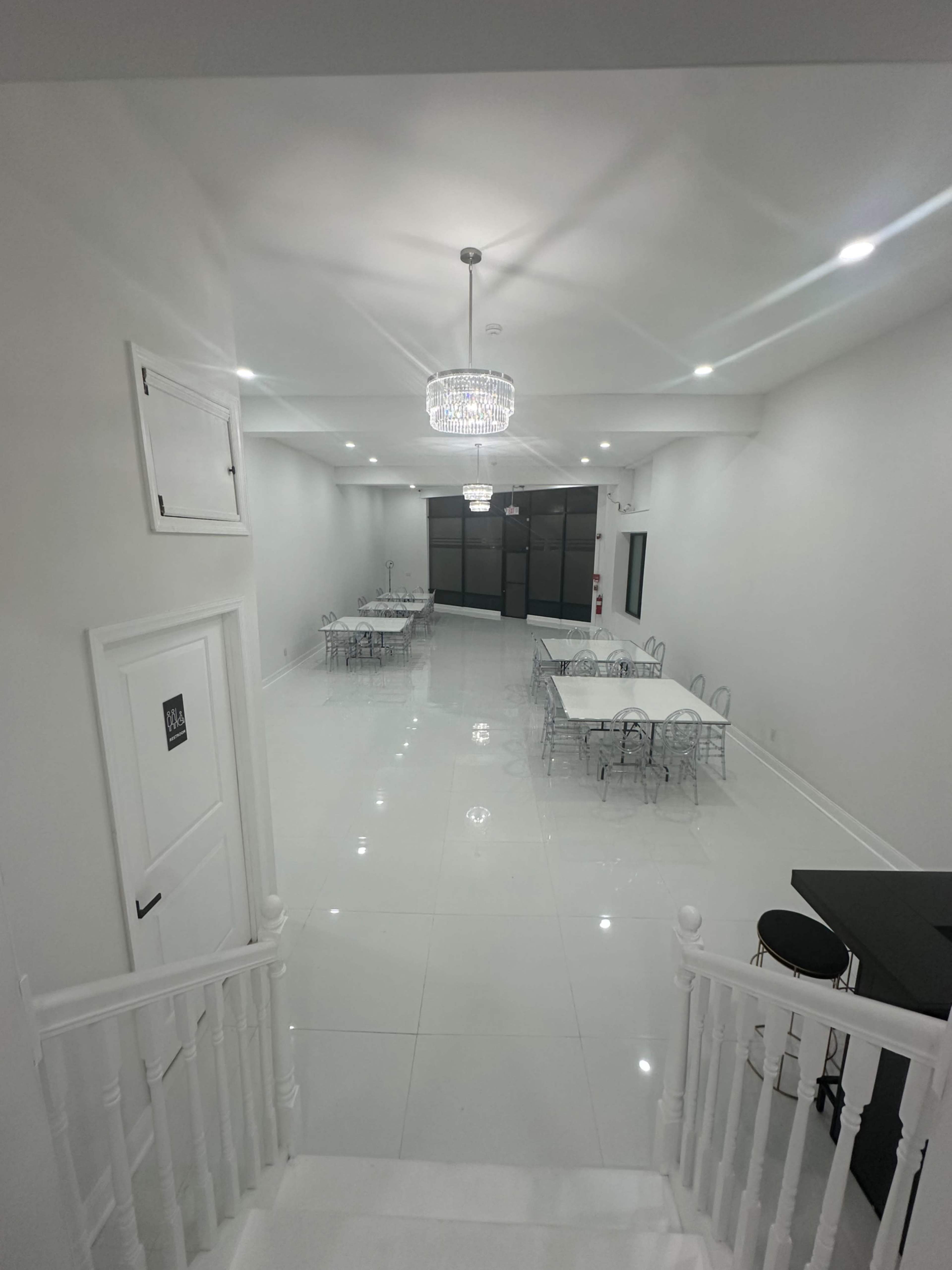 All white Modern open concept Image in Passaic, PAssaic, NJ