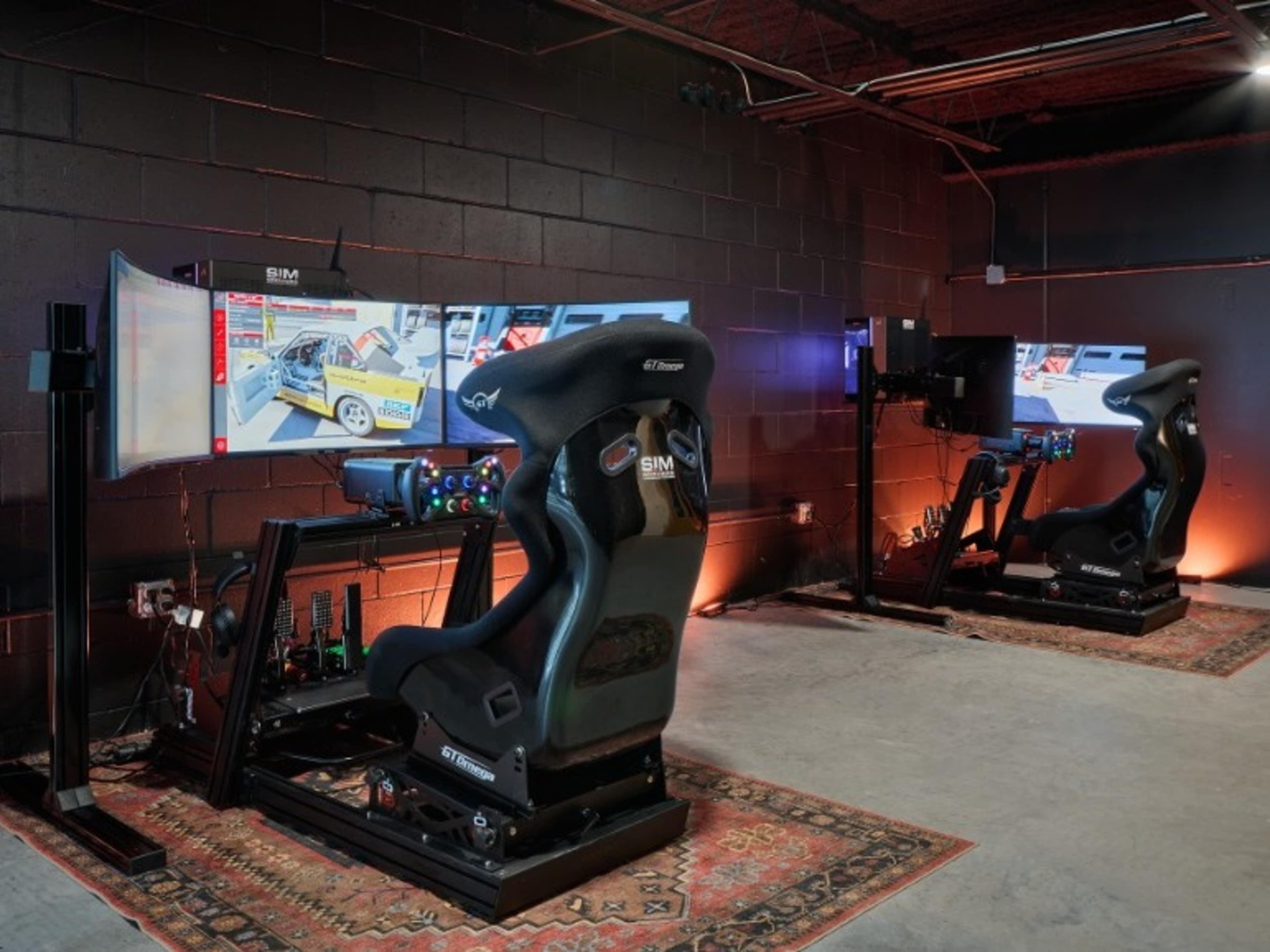 Staffed Racing Simulator Room