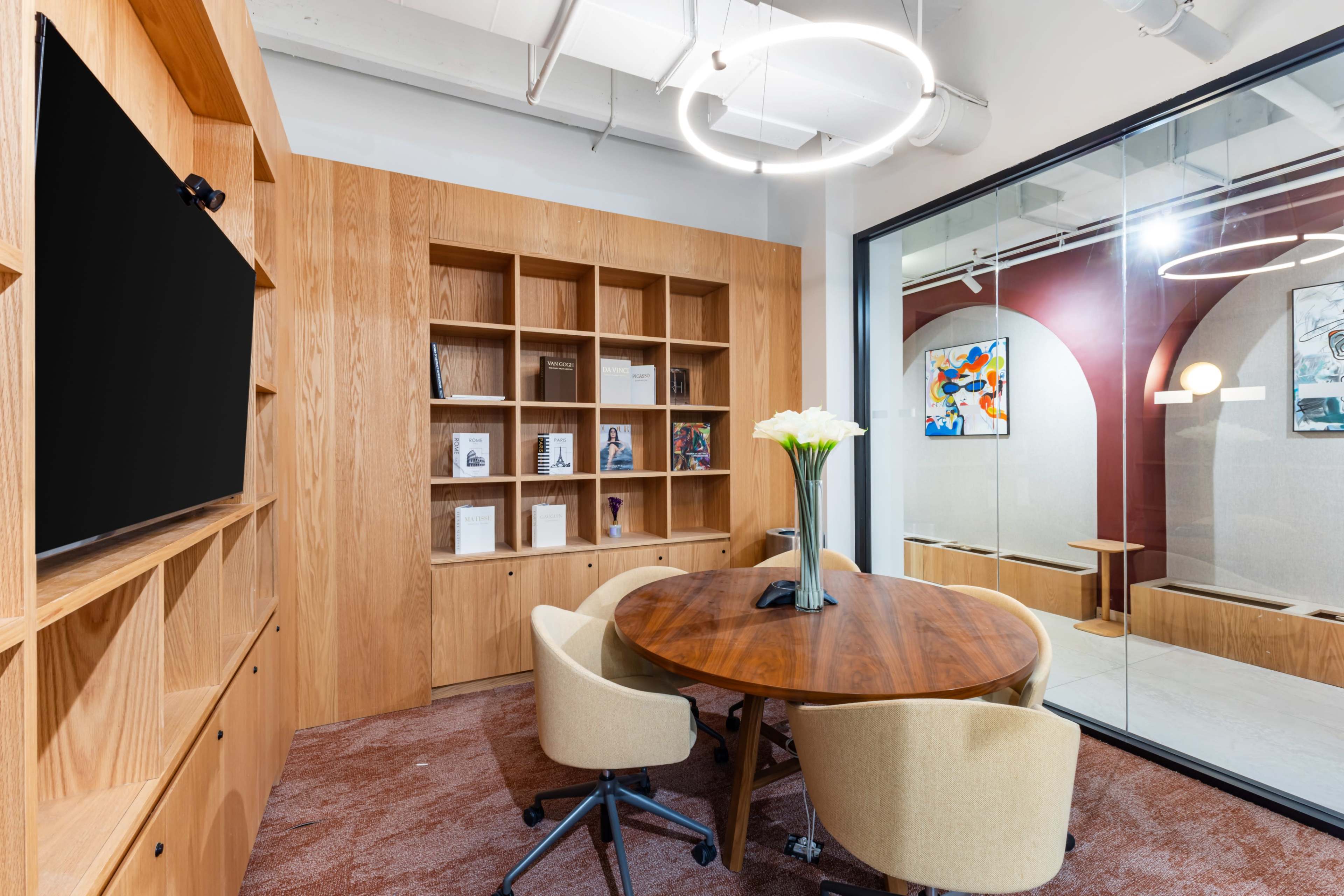 Double Windowed Floor To Ceiling Windows-Downtown Brooklyn-Phone Booths Nearby Image in Fort Greene, brooklyn, NY