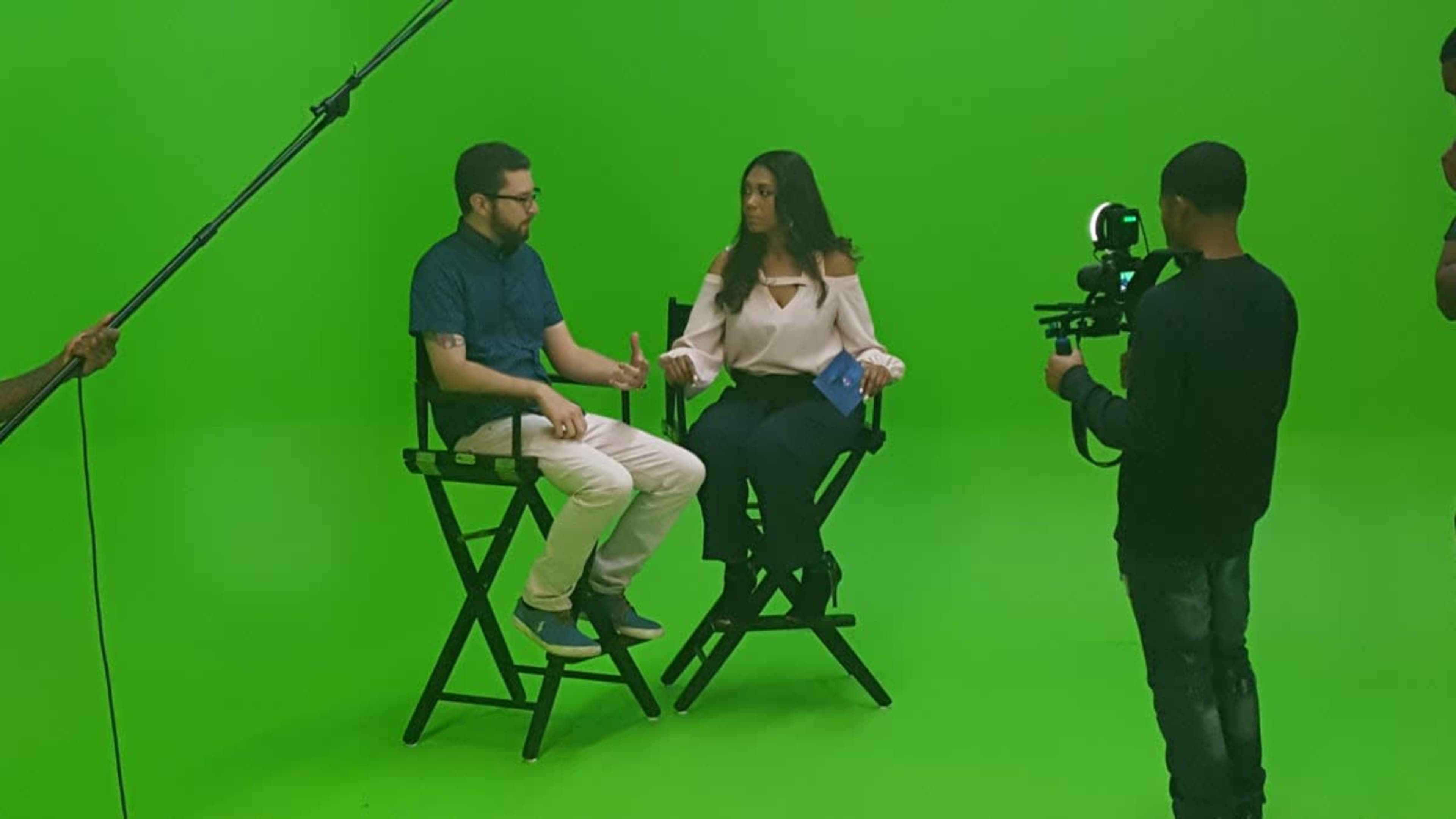 Creative Production Studio Space for Filming & Photography with White, Black, and Green Screen CycCyclorama Image in South Fulton, Atlanta, GA