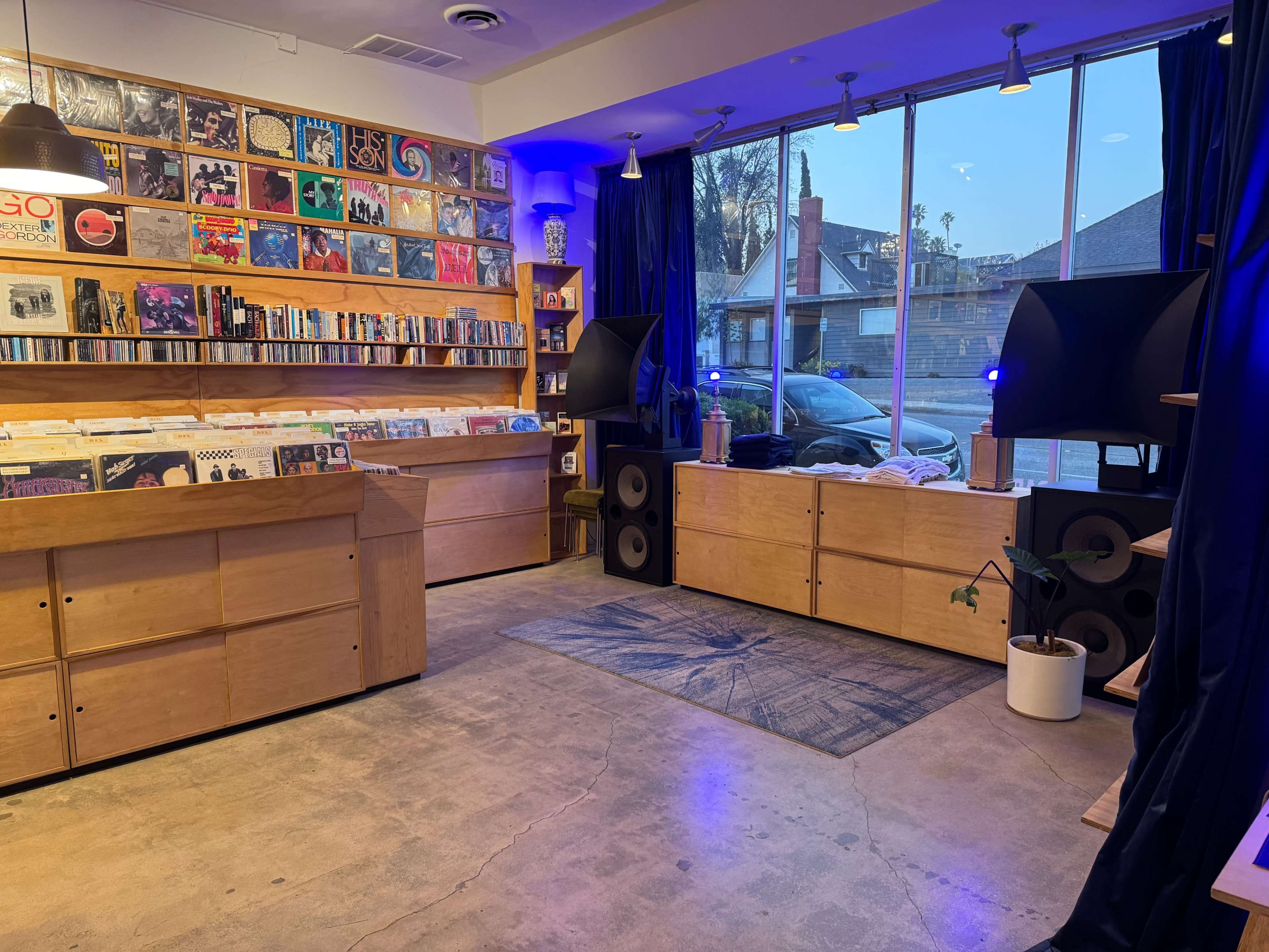 Record store and live performance event space/venue, baby grand piano, beautiful Image in Catalina Villas, Pasadena, CA