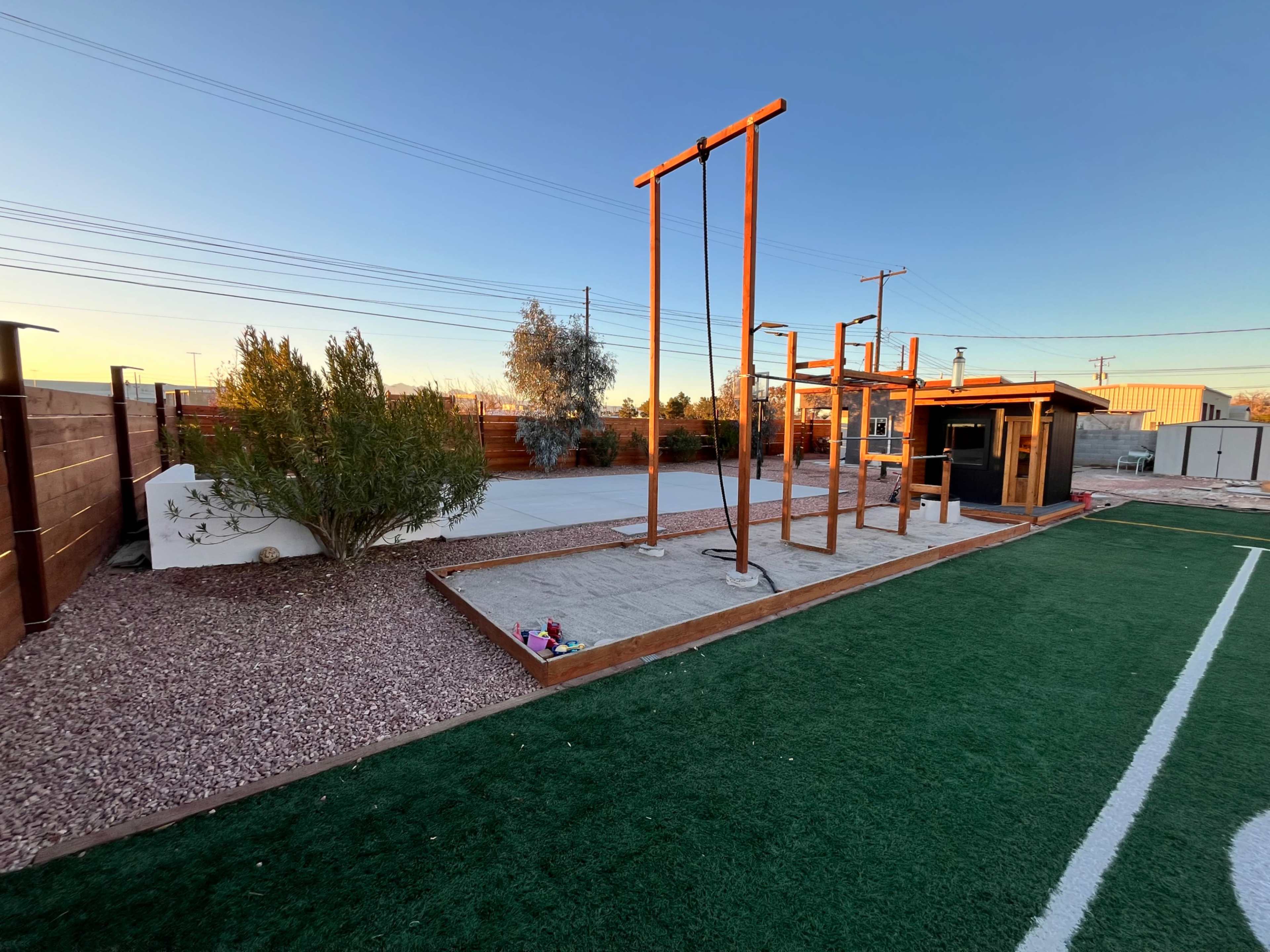 Backyard sports area Image in Palomino Area, Las vegas, NV