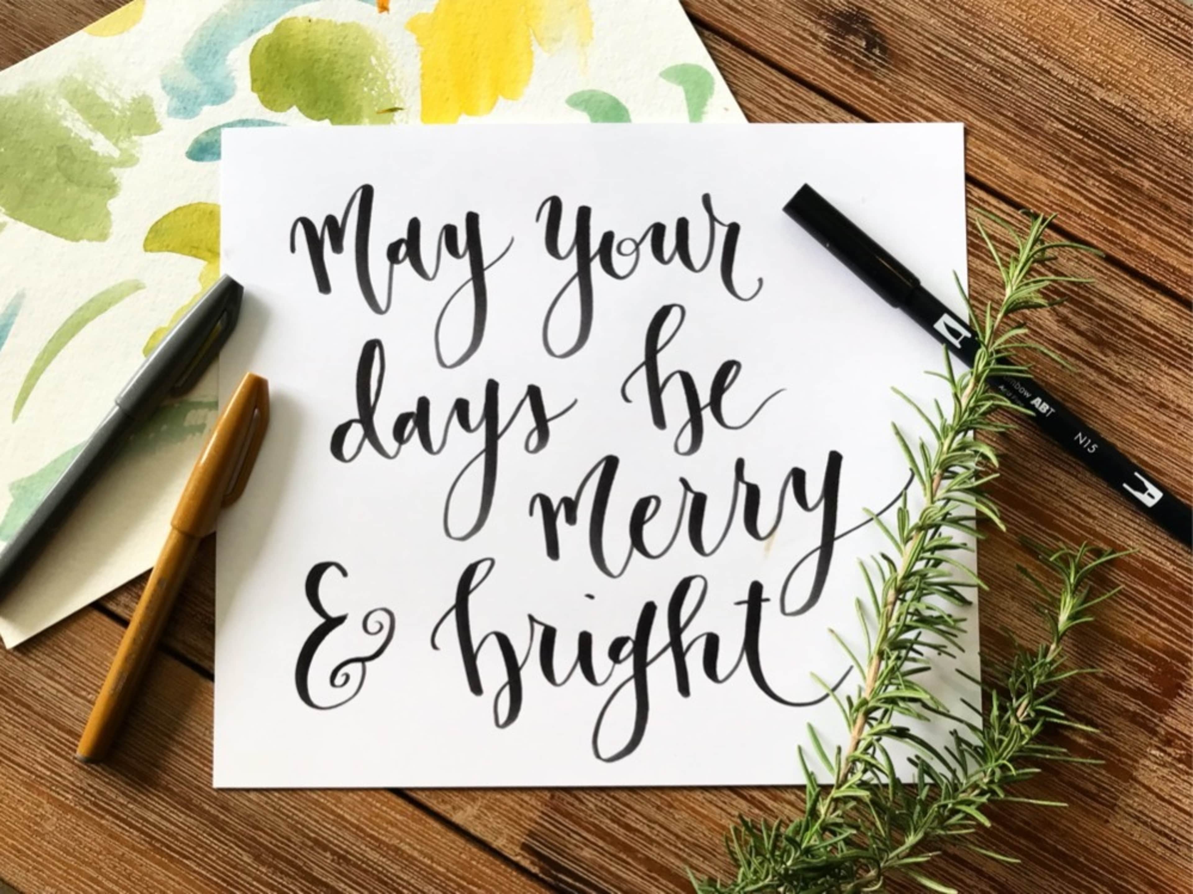 Hand Lettering Workshop