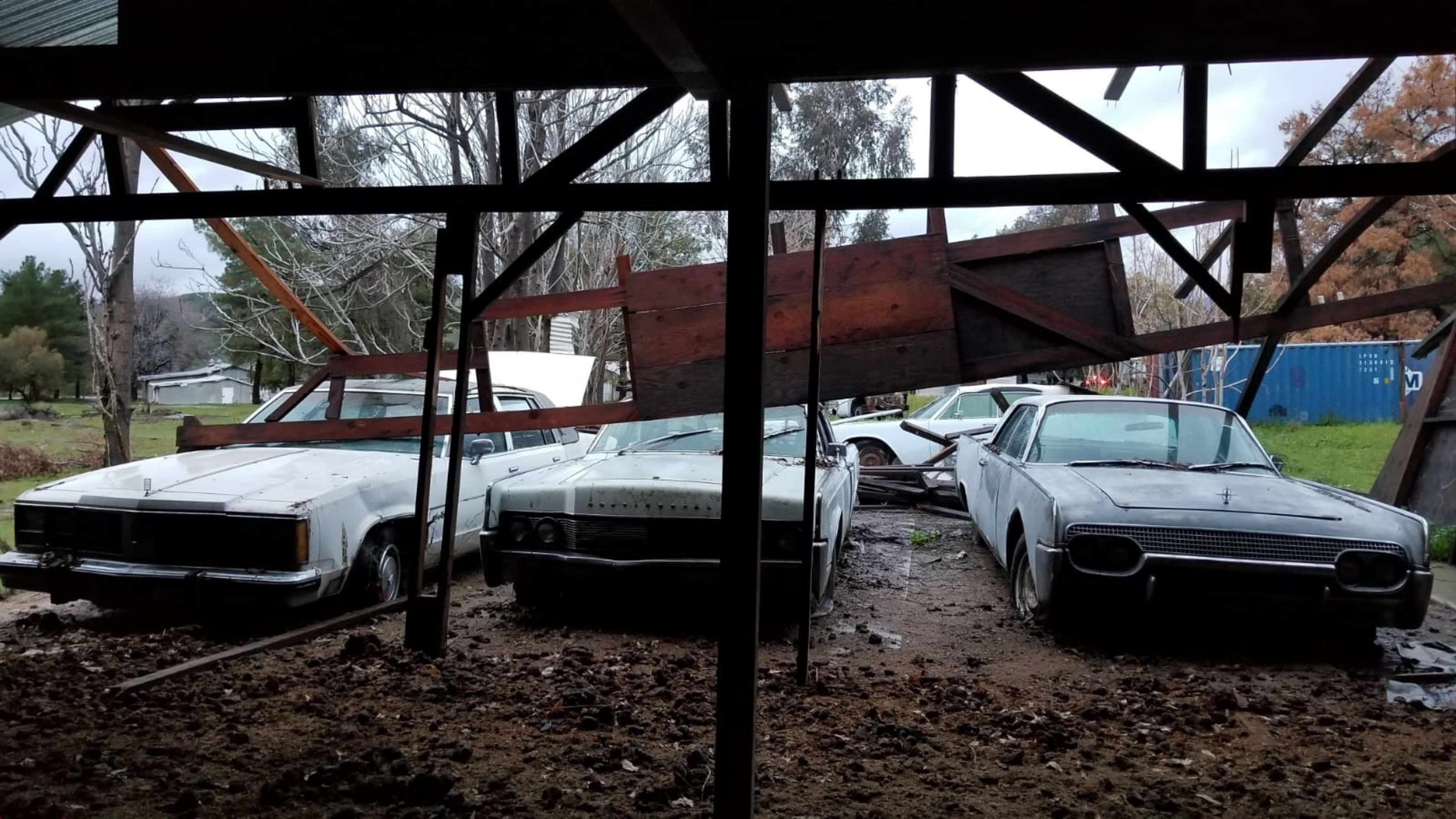 Abandoned cars @ open land space /Ranch Image in Yucaipa, Redlands, CA