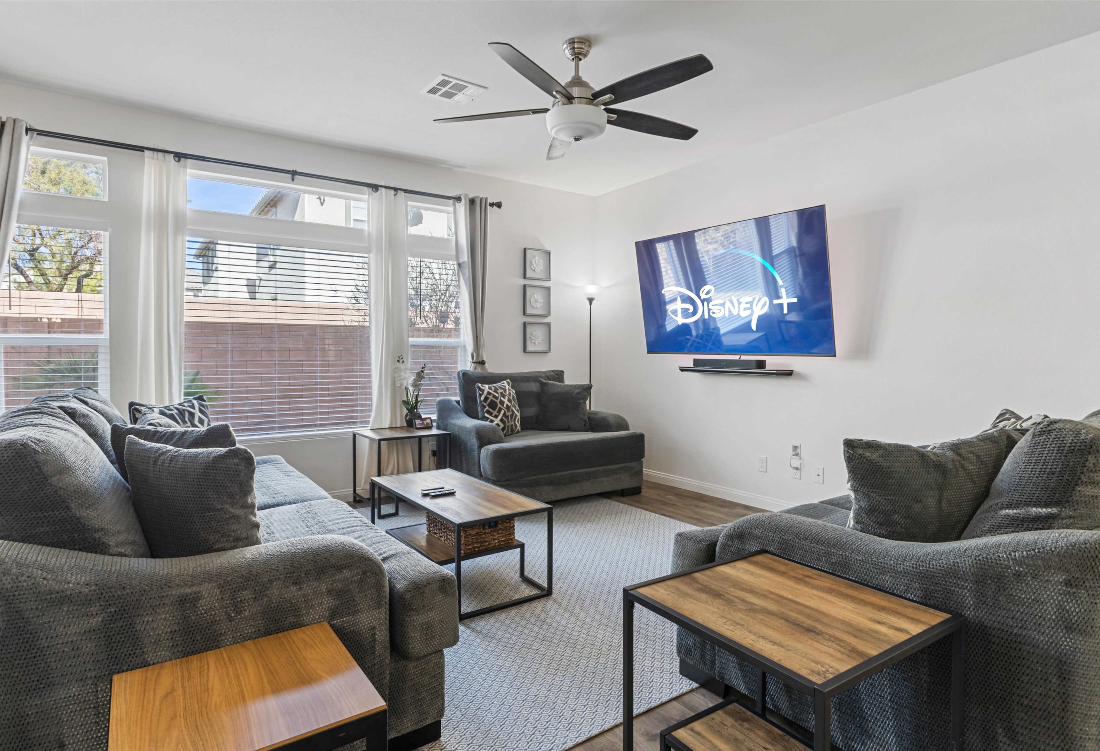 Cozy Great Room in Smart Home Image in Enterprise, Las Vegas, NV