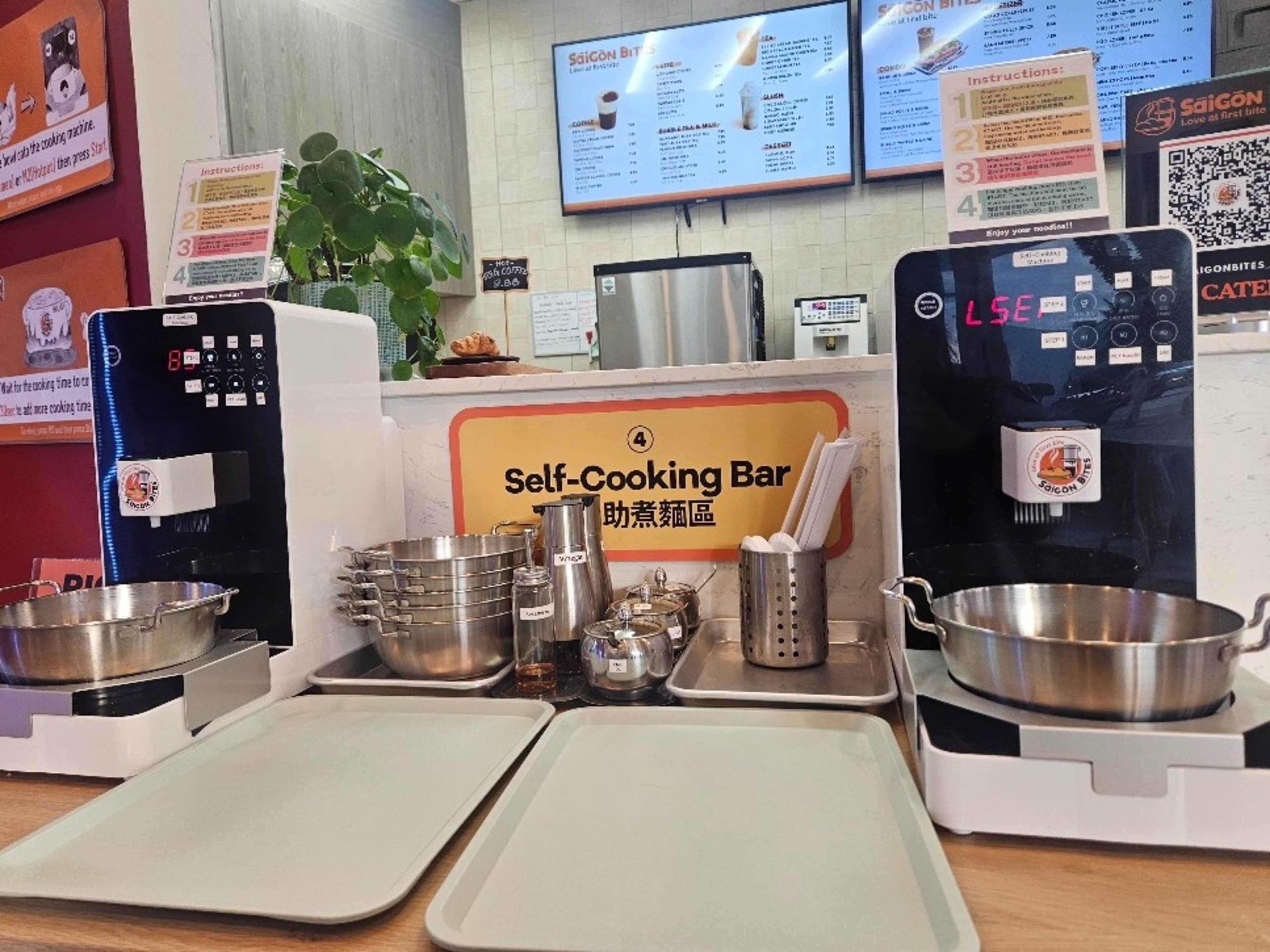 SELF-COOKING NOODLE BAR
