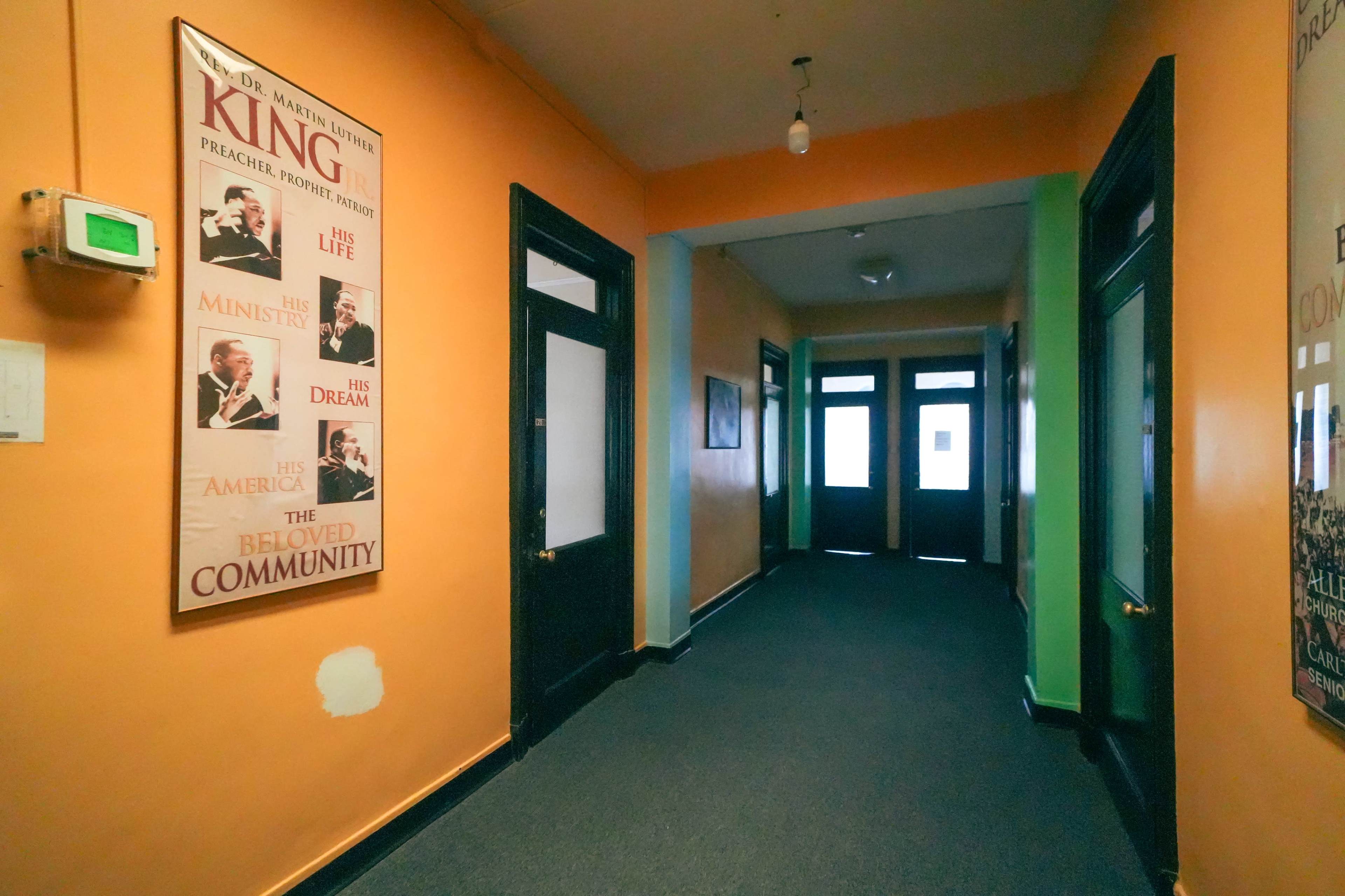 Colorful Hall with Bright Interiors, Sitting Area Image in North Side, Mount Vernon, NY