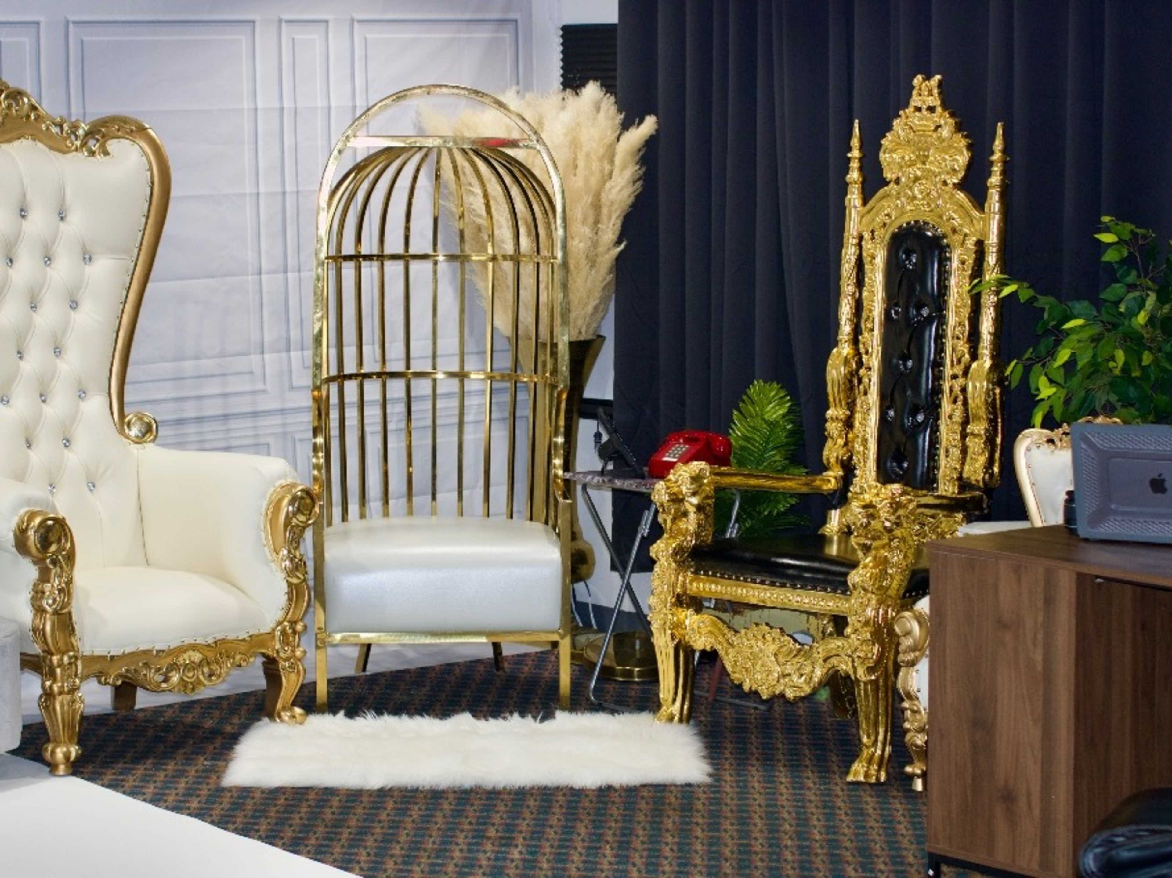 Throne chairs for rent