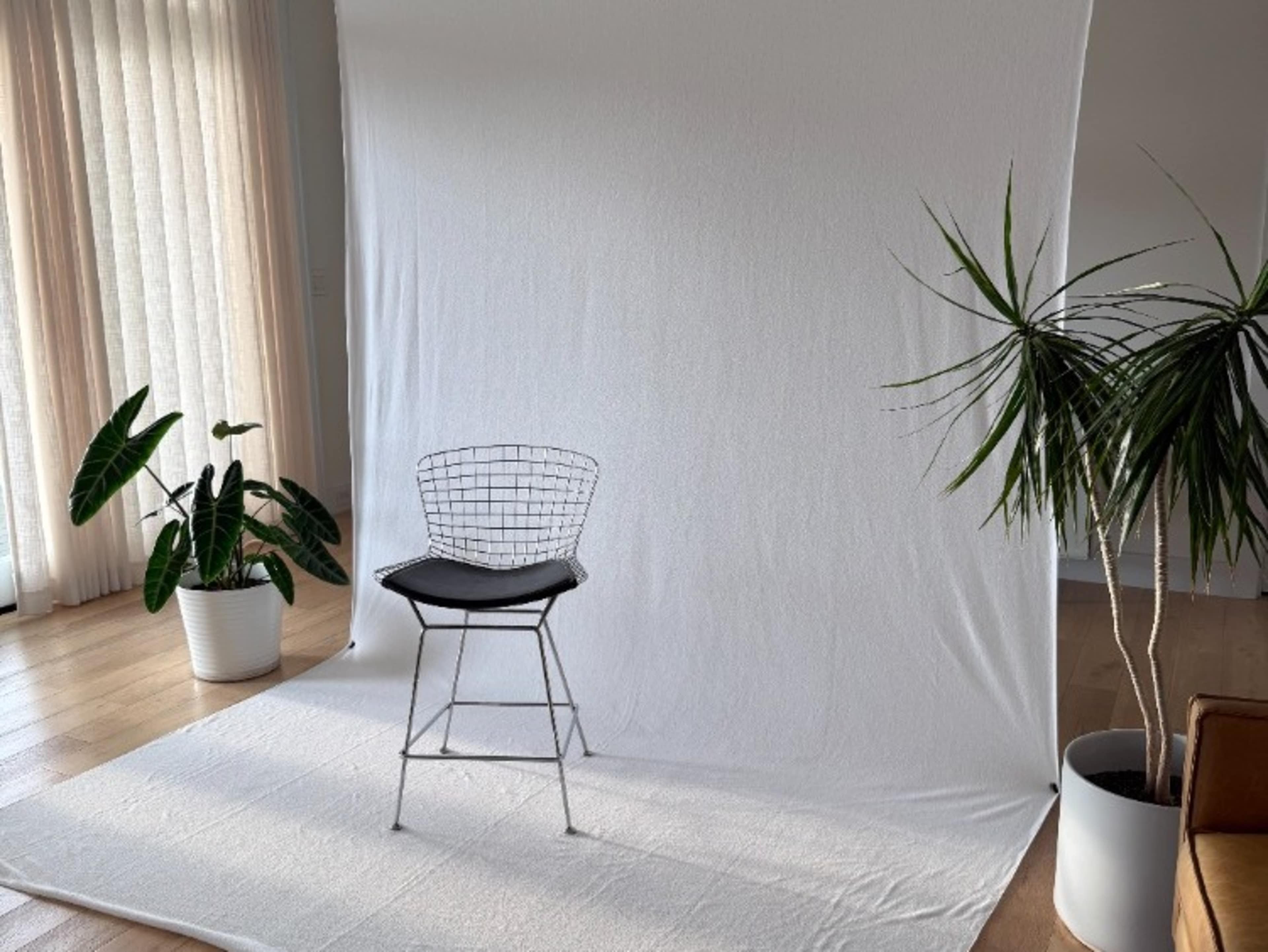 Portable Photo Studio (fabric white backdrop)