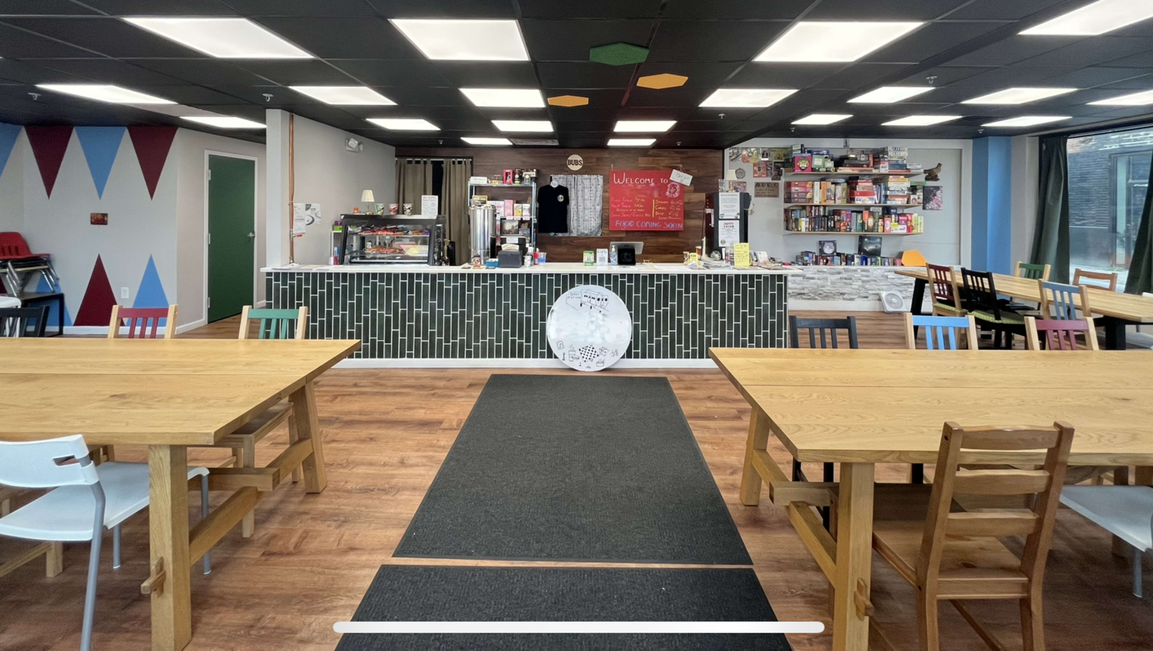 Fishtown-adjacent boardgame cafe. Image in North Philadelphia, Philadelphia, PA