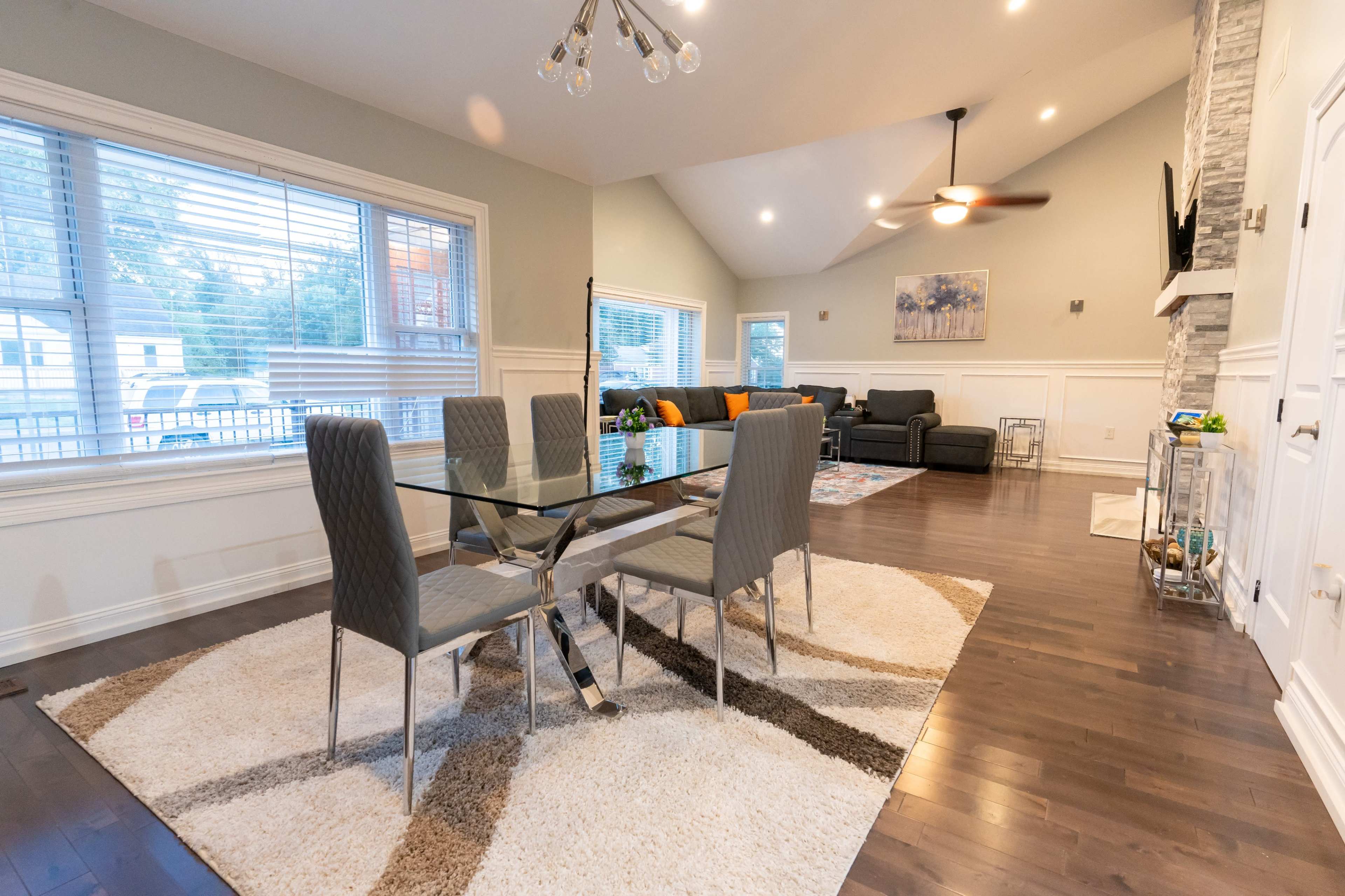 Contemporary Rancher Home w/ High Ceilings & Large Yard Image in Chester Township, Chester, PA