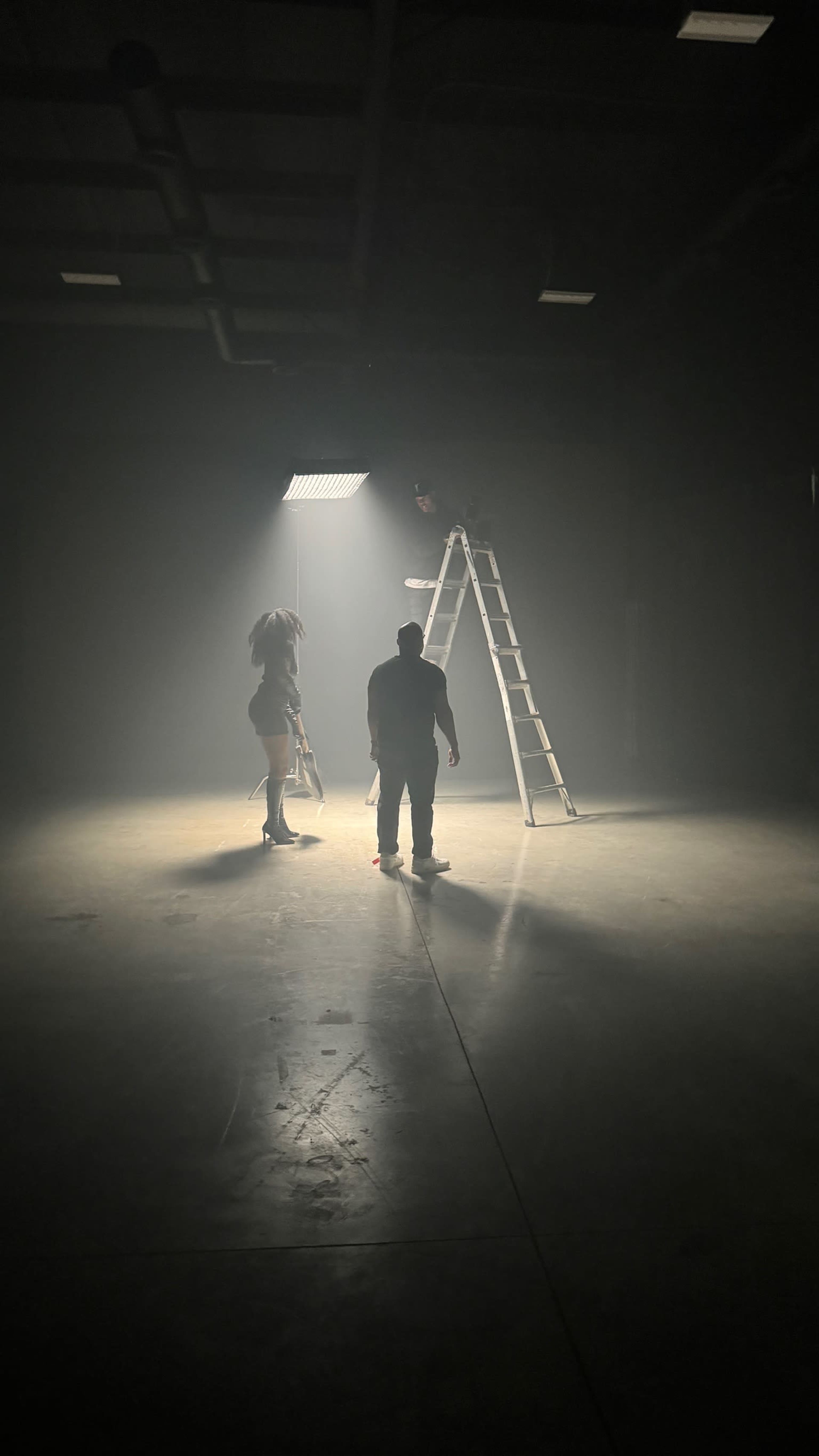 2400sqft Blacked Out Warehouse Studio Image in , Fort Worth, TX