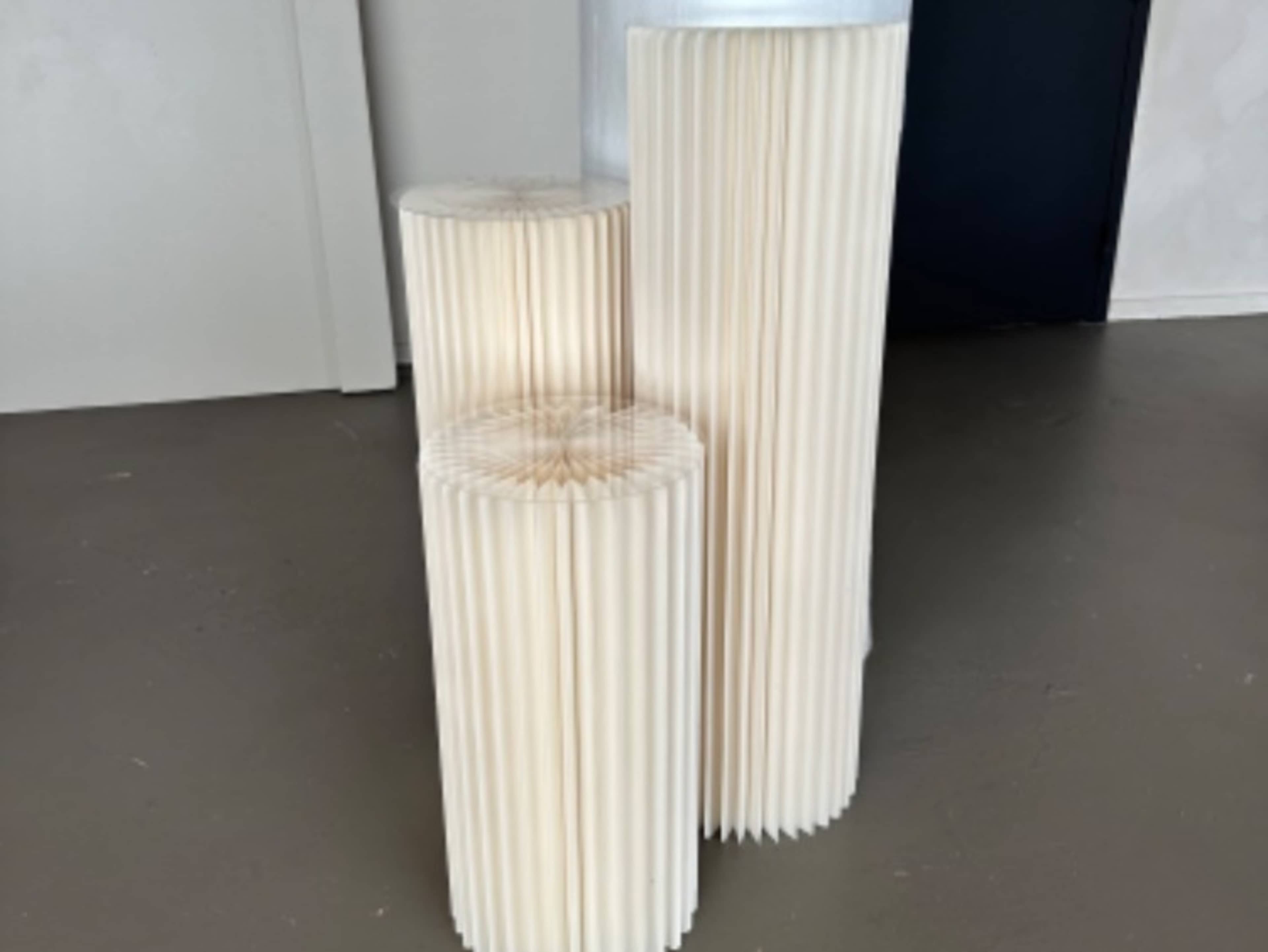 Accordion Pedestals (Set of 3)