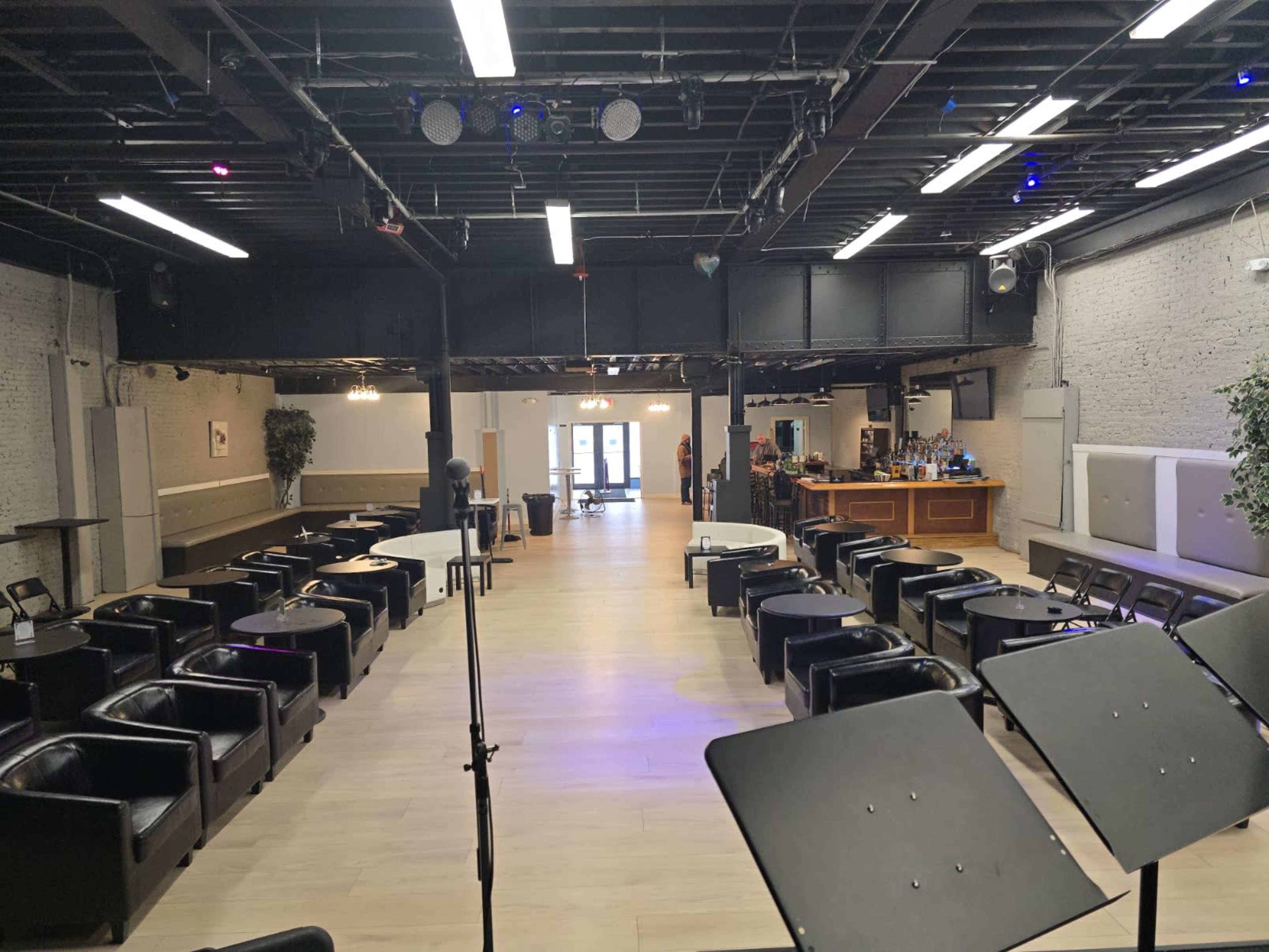 Downtown Performance Center with a large stage and large dance floor area Image in Downtown, Lowell, MA