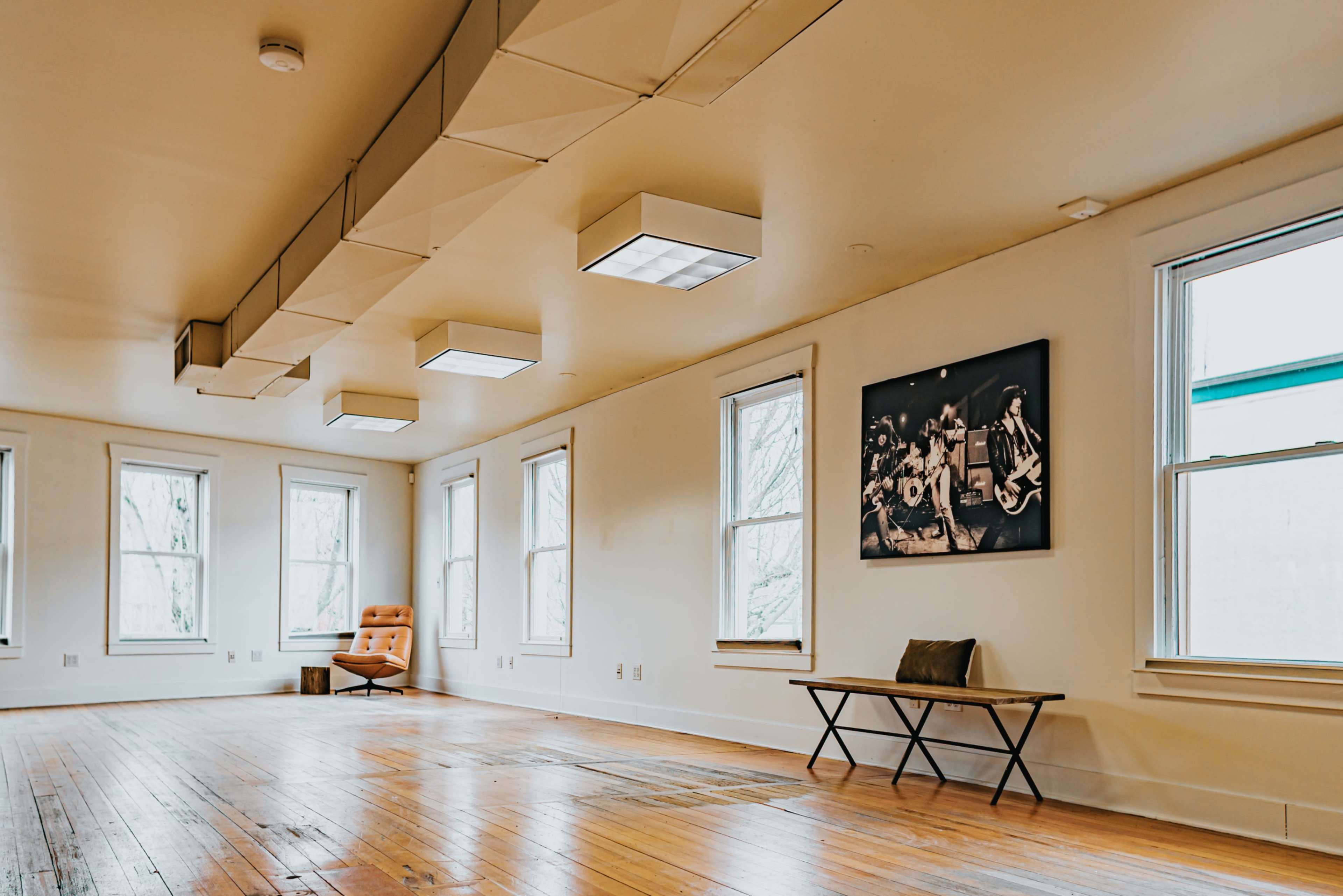 A spacious, rustic creative space nestled in a century-old building in the charming, historic Columbia City neighborhood. Image in Rainier Valley, Seattle, WA