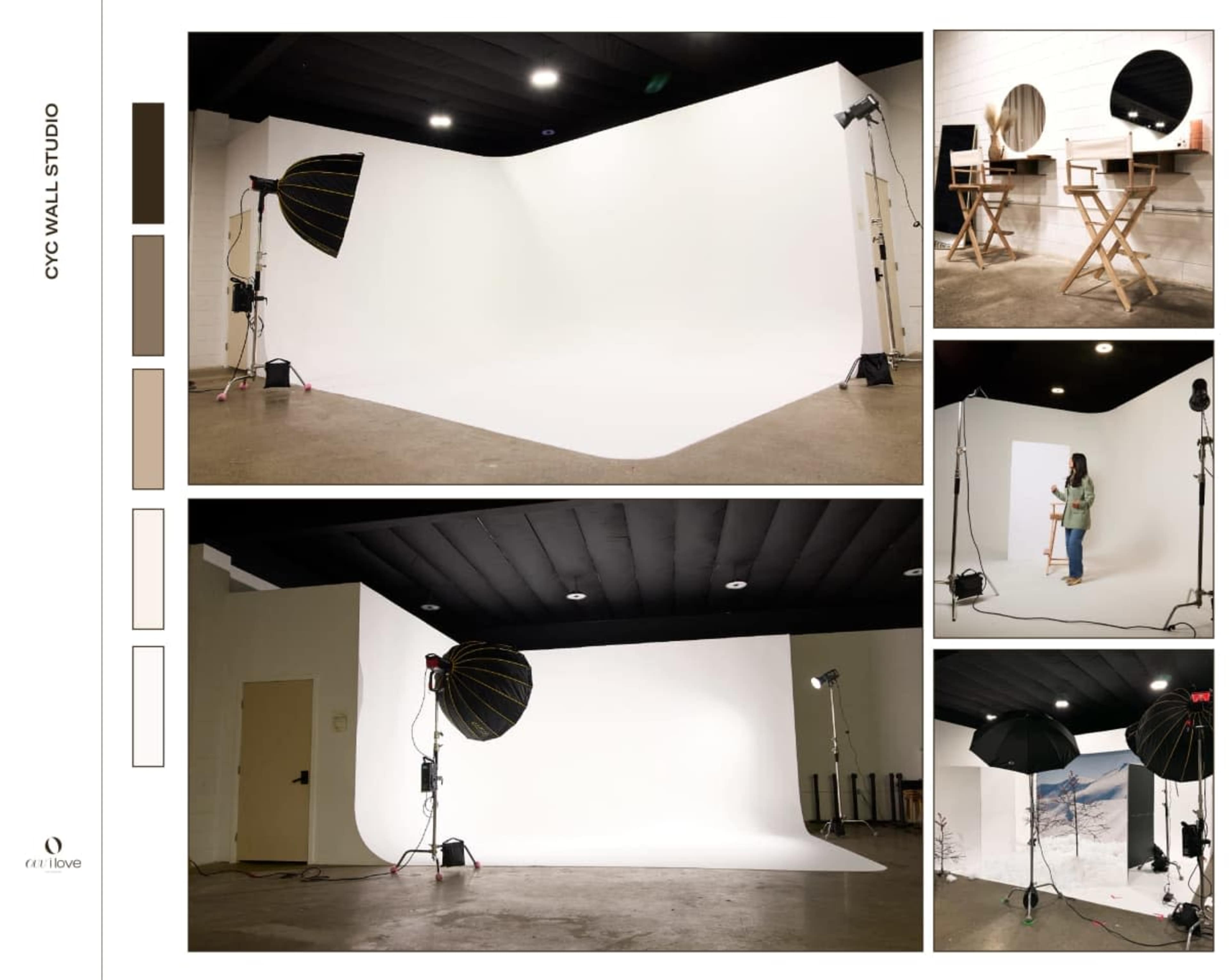 Cyc Wall Event Space for Panels and Creative Events Image in Santa Fe Springs, Santa Fe Springs, CA