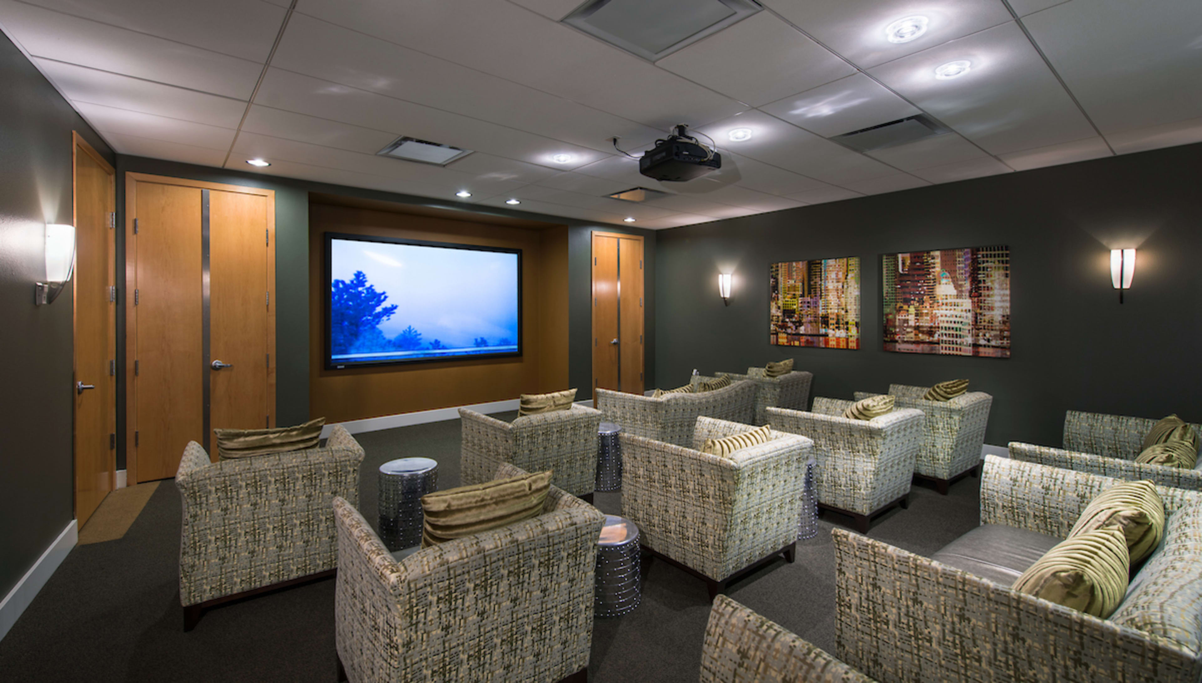 Cozy Theatre Room in Bellevue Image in Northwest Bellevue, Bellevue, WA