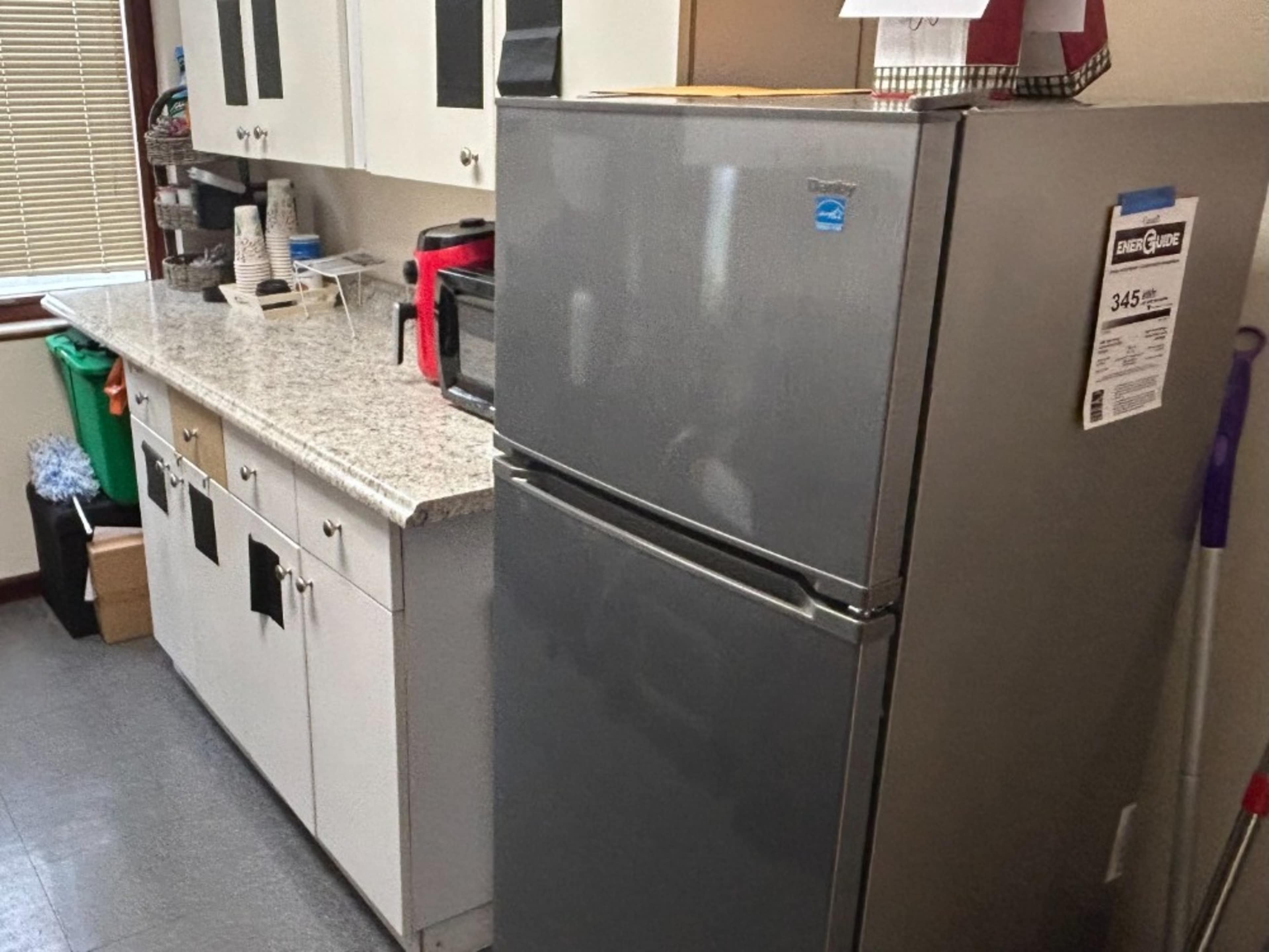 Kitchenette for Meetings w/ Refrigerator 
