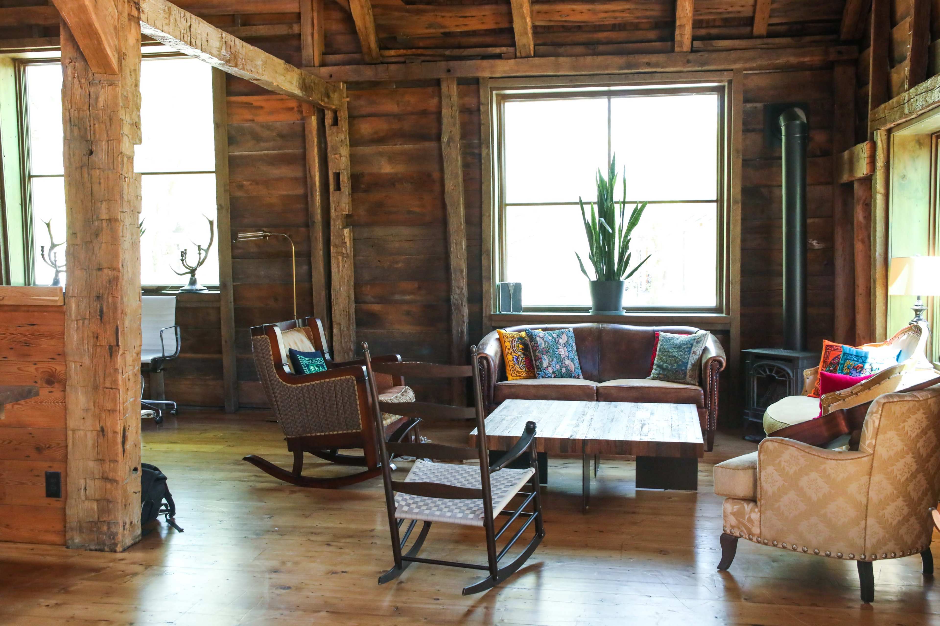 Renovated 1750s Dutch Barn in Bucolic Setting Image in Saugerties, Saugerties, NY